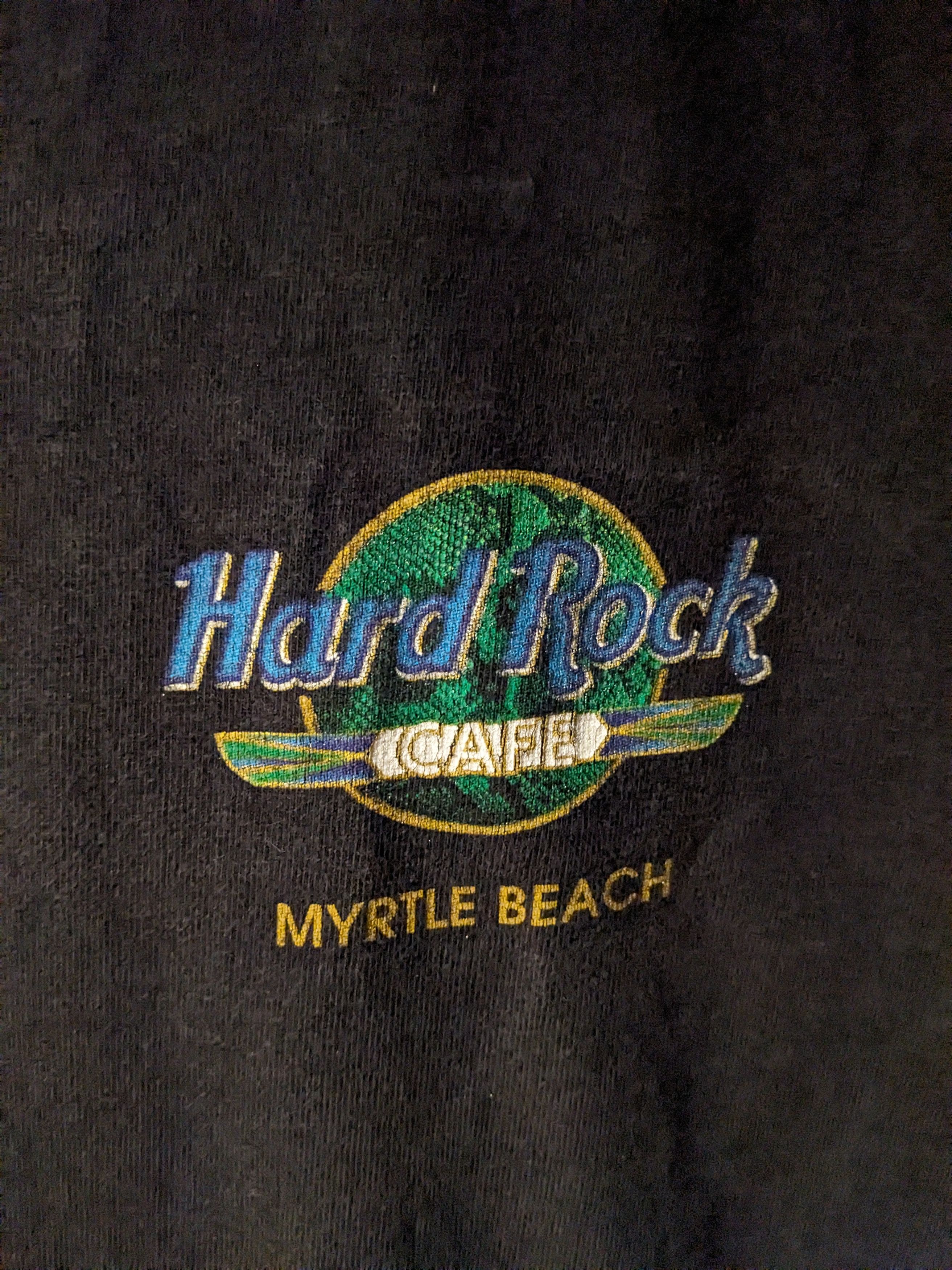 Hard Rock Cafe × Vintage Vintage 90s Hard Rock Cafe Myrtle Beach Egypt Heavy T-Shirt Size US L / EU 52-54 / 3 - 5 Thumbnail