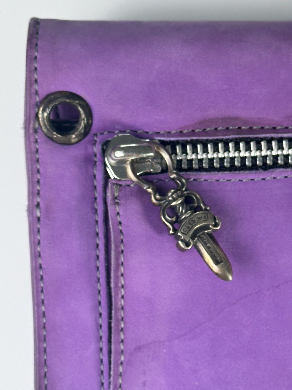 Chrome Hearts Trifold Wave Wallet