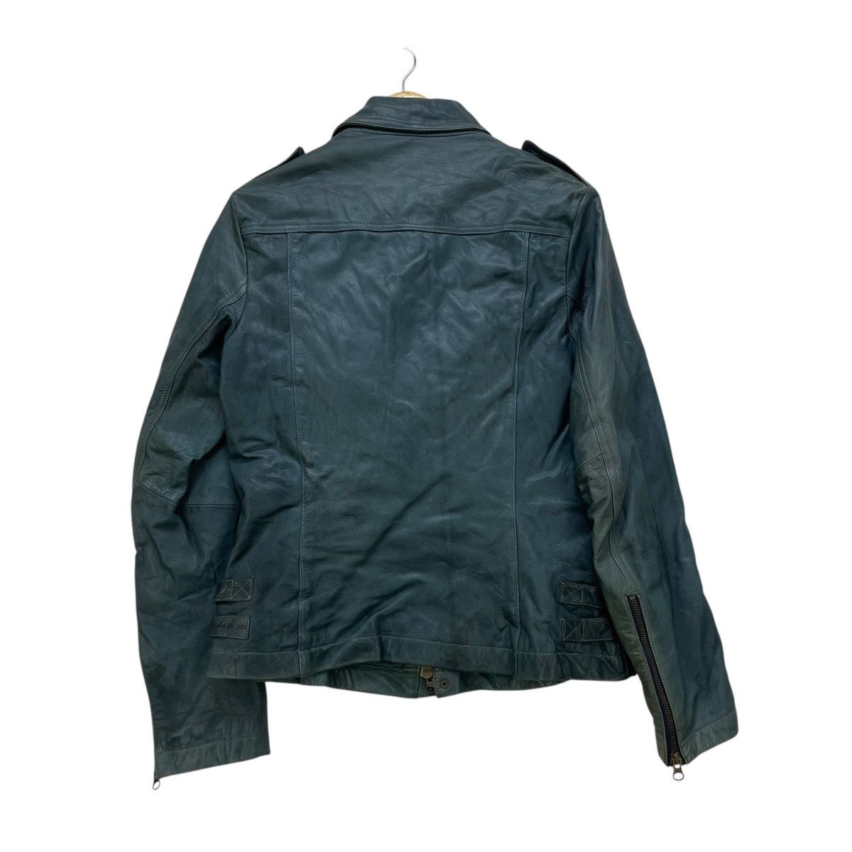 If Six Was Nine 💥Vintage Lalb Sheep Skin Leather Jacket Size US M / EU 48-50 / 2 - 3 Thumbnail
