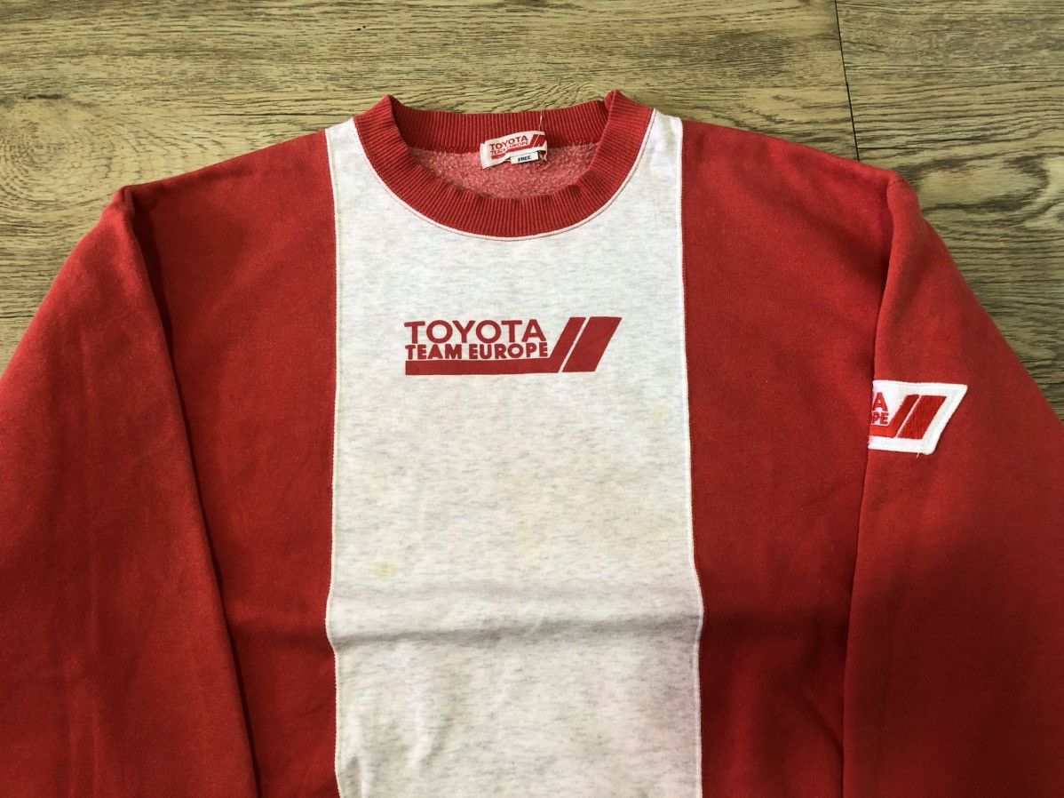 Racer Worldwide Vintage 90’s Toyota Team Europe sweatshirt Size US M / EU 48-50 / 2 - 5 Thumbnail