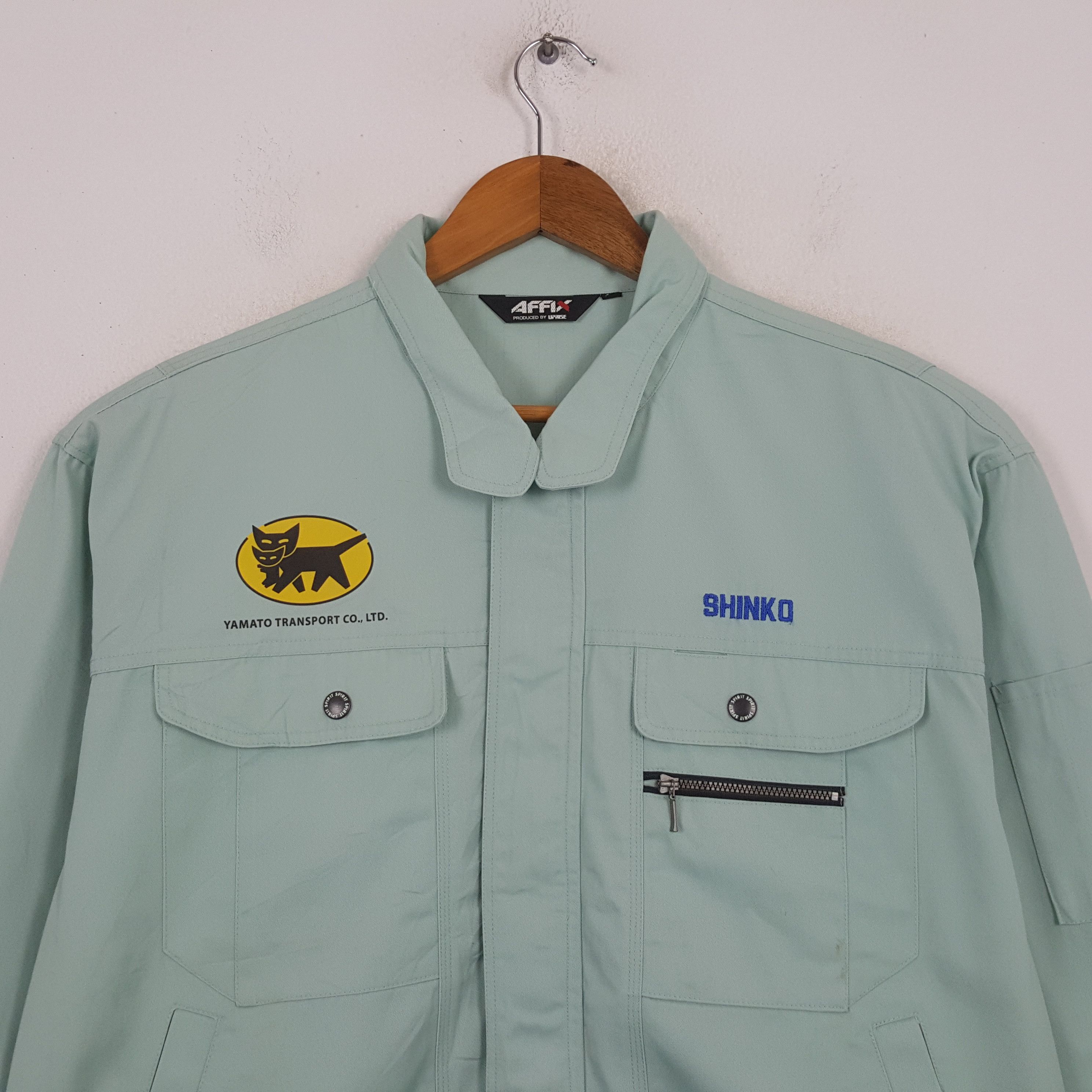 Japanese Brand Vintage Yamato Transport Co LTD Racing Custom Jacket RR15 Size US XL / EU 56 / 4 - 4 Thumbnail