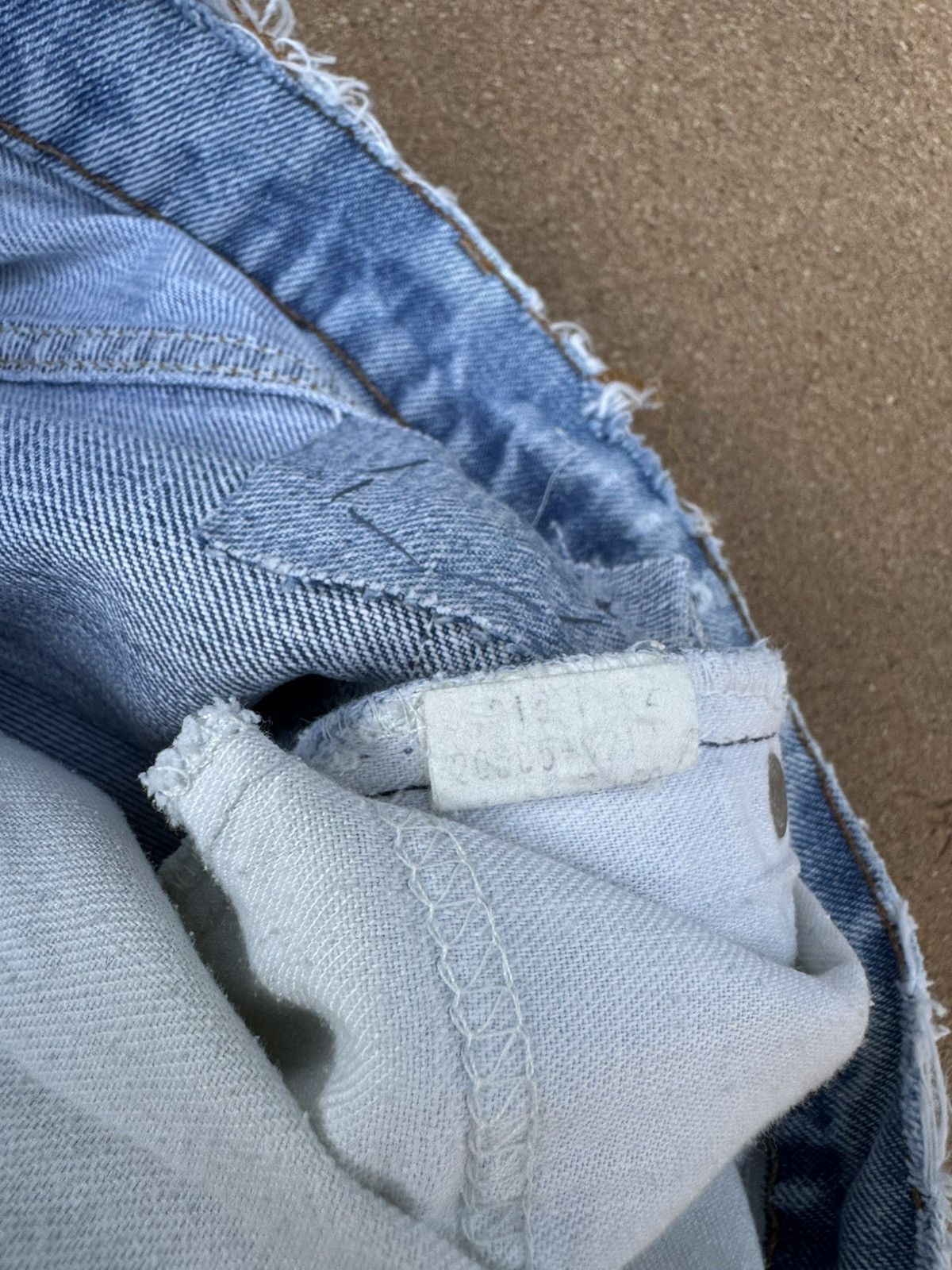 Levi's Vtg 80s Levi’s 505 Orange Tab Faded Jeans Denim Size 29x29 Size US 29 - 6 Thumbnail
