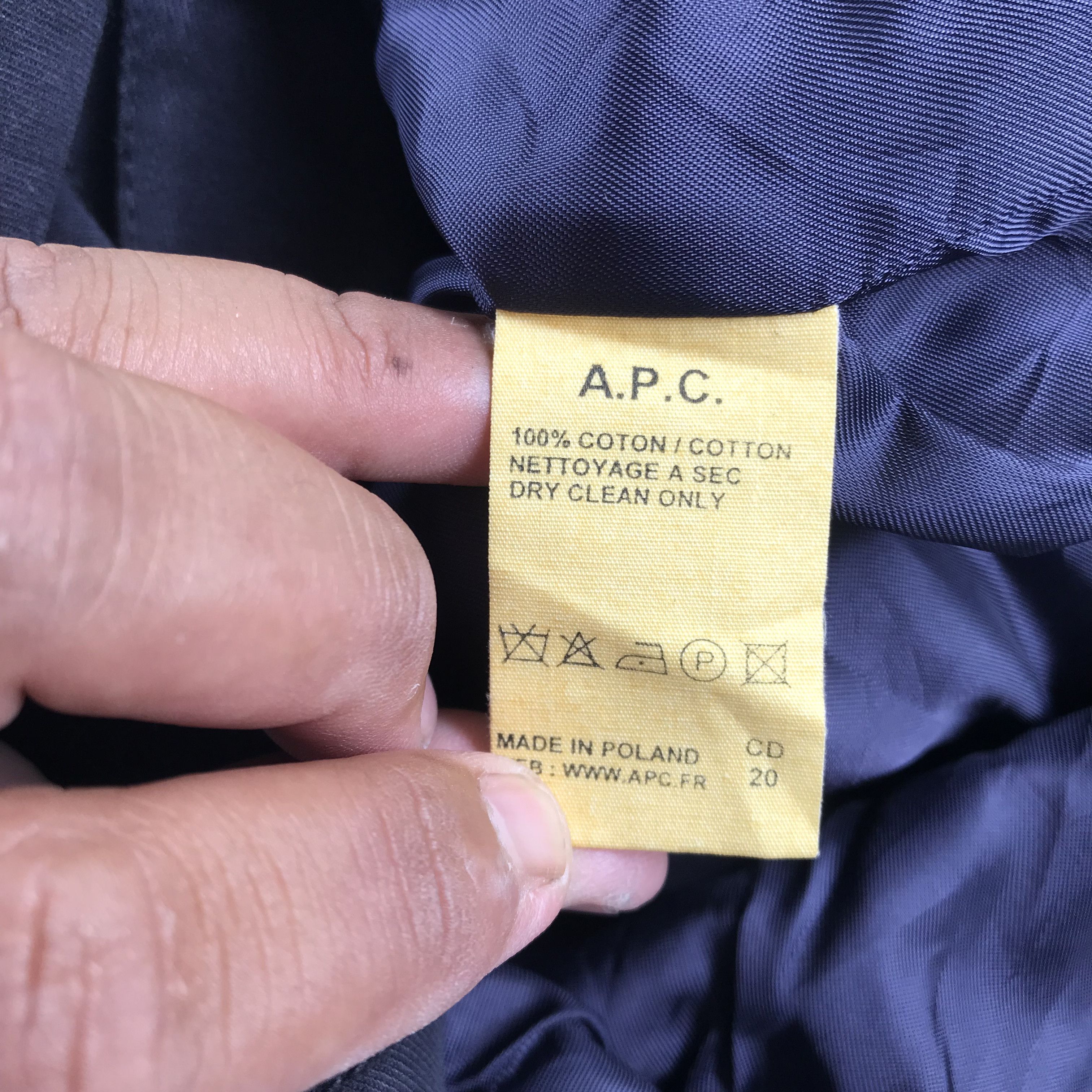 A.P.C. Vintage A. P. C Jacket Size S / US 4 / IT 40 - 9 Thumbnail