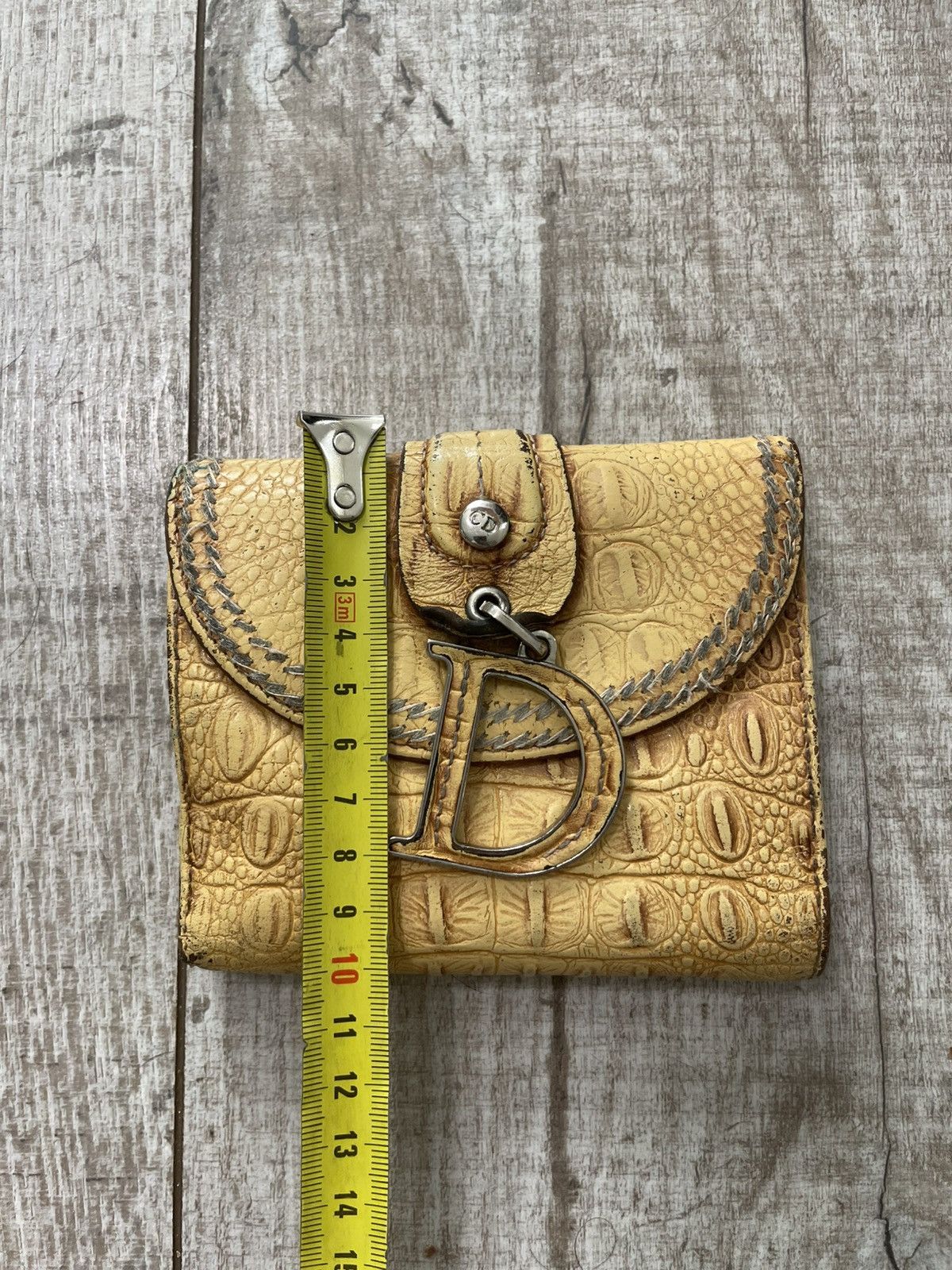 Dior Christian Dior Vintage Wallet Leather Size ONE SIZE - 23 Thumbnail