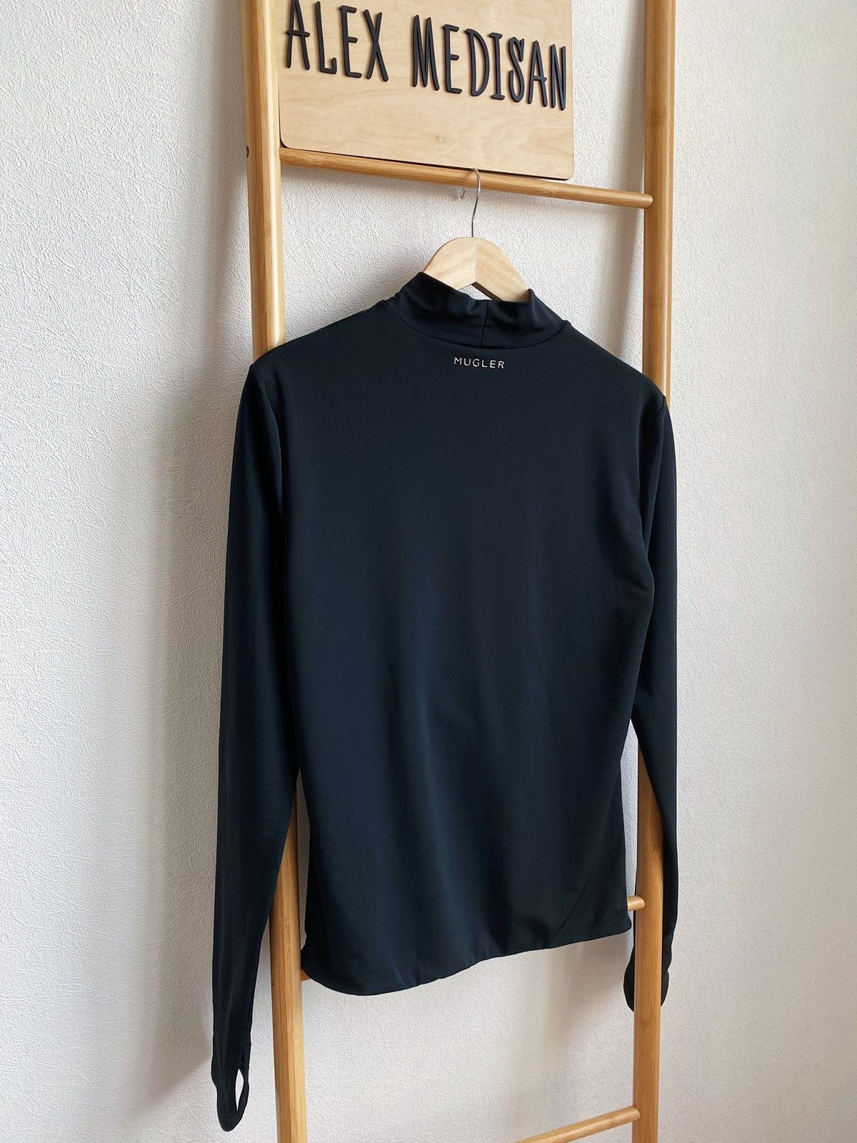 Mugler Mugler x H&M Jersey Cut-Out Shirt Size L Size US L / EU 52-54 / 3 - 10 Thumbnail