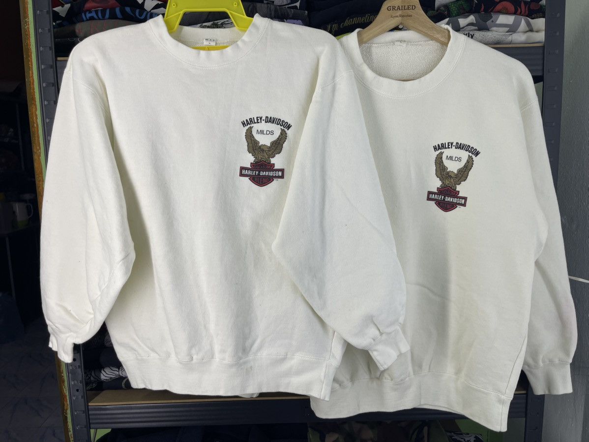 Harley Davidson Vintage 80's Harley Davidson Milds Couple Set Sweatshirt Size US L / EU 52-54 / 3 - 5 Thumbnail