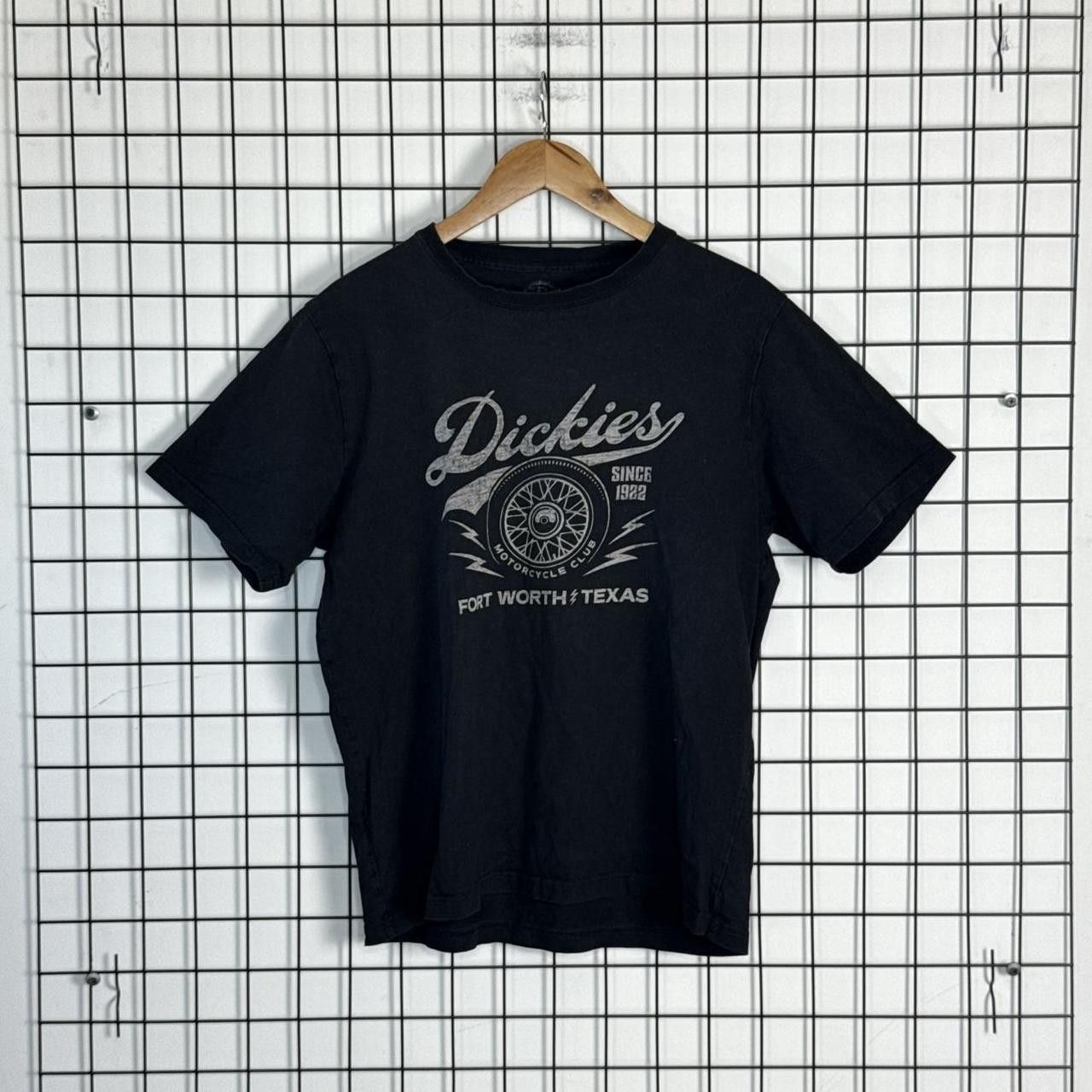 Vintage Dickies Hoodie T shirt Logo Black Size US L / EU 52-54 / 3 - 1 Thumbnail