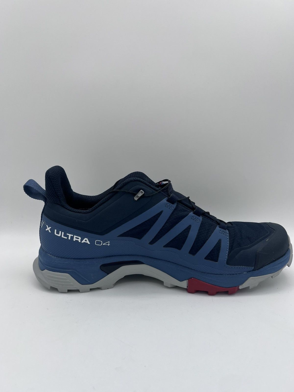 Salomon Salomon X Men's Ultra 4 Gore-TEX Hiking Shoes Carbon/Bering Size US 10 / EU 43 - 8 Thumbnail