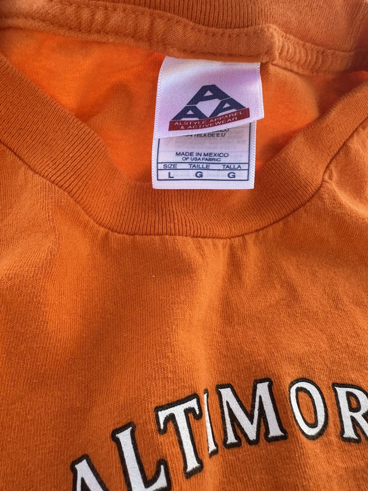 MLB × Vintage VINTAGE BALTIMORE ORIOLES TEE Size US L / EU 52-54 / 3 - 2 Thumbnail