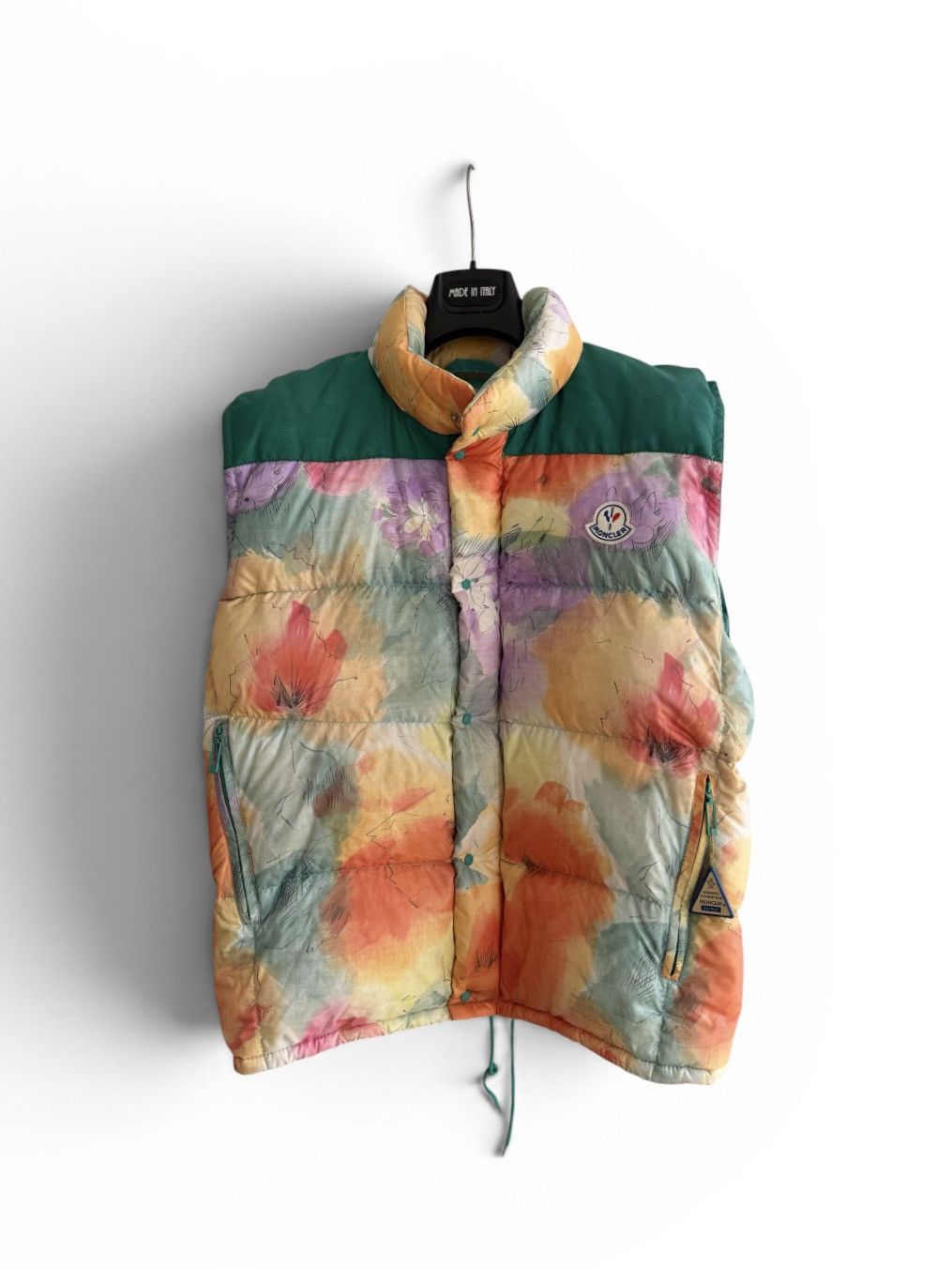 Moncler Vintage Moncler Flowers Puffer Jacket Size US S / EU 44-46 / 1 - 2 Thumbnail
