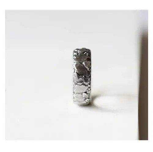 Vintage Retro Stone Wall Irregular Ring Size ONE SIZE - 3 Thumbnail