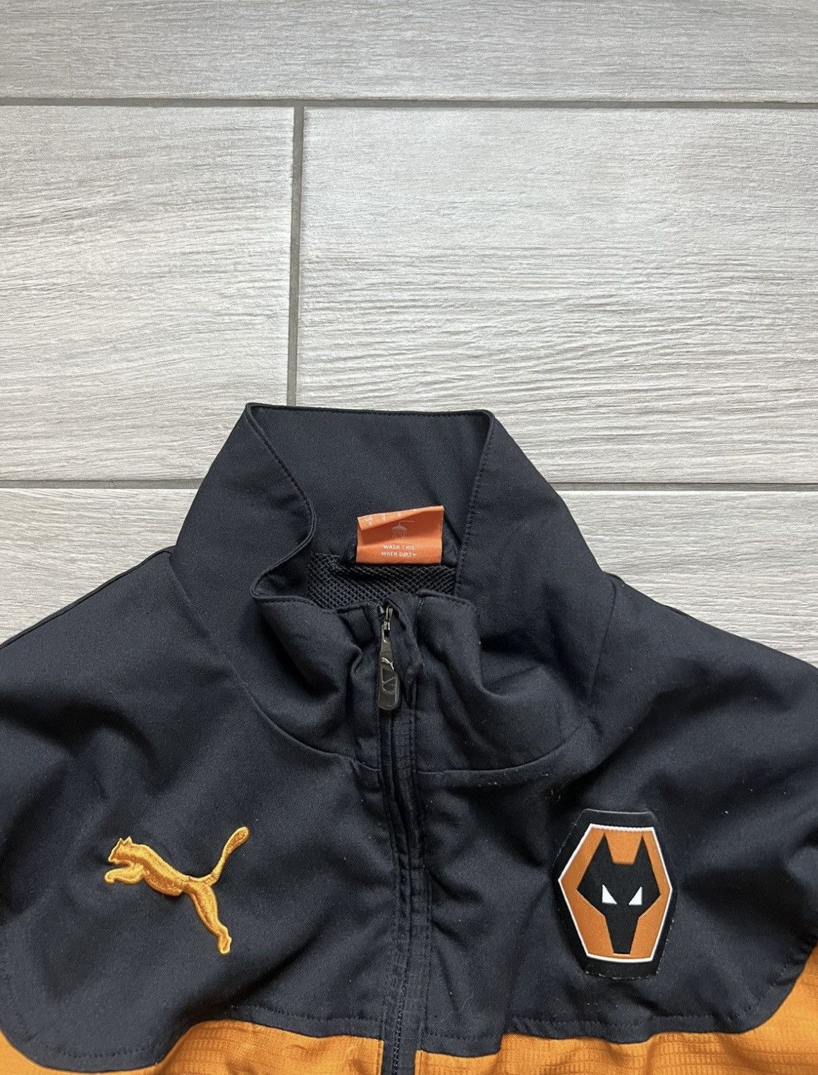 Puma Wolverhampton Wanderers puma vintage jacket soccer football Size US S / EU 44-46 / 1 - 10 Thumbnail