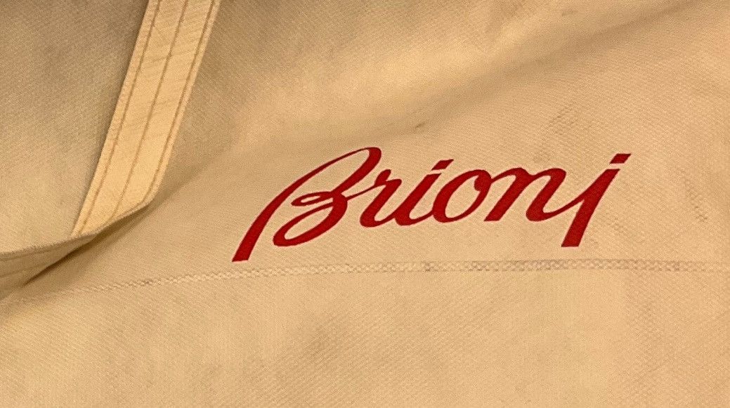 Brioni Brioni Leather Crocodile Effect Fur Detail Brown Jacket Size US XXL / EU 58 / 5 - 4 Thumbnail