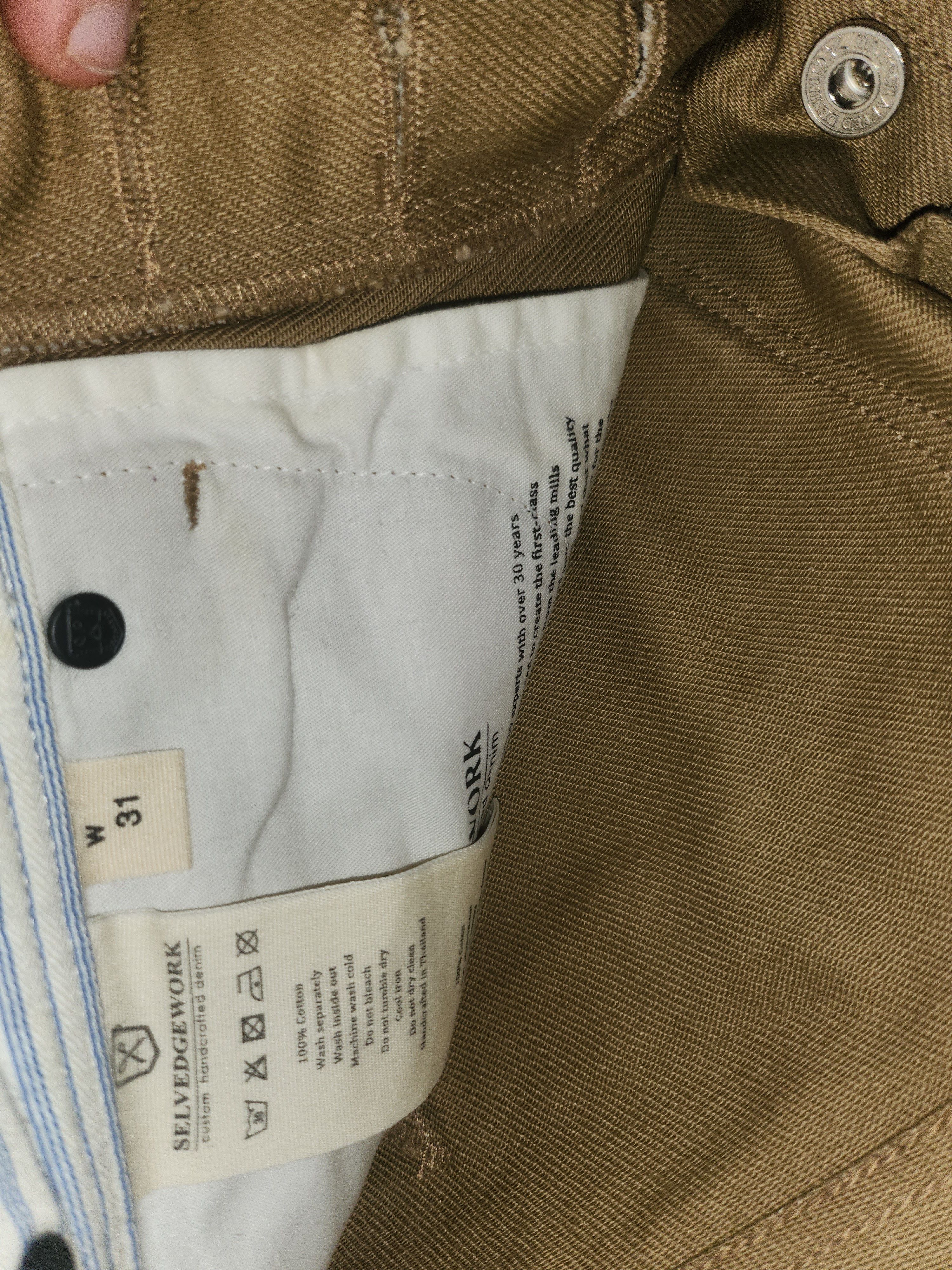 Other Selvedgework - custom made denim Size US 32 / EU 48 - 4 Thumbnail