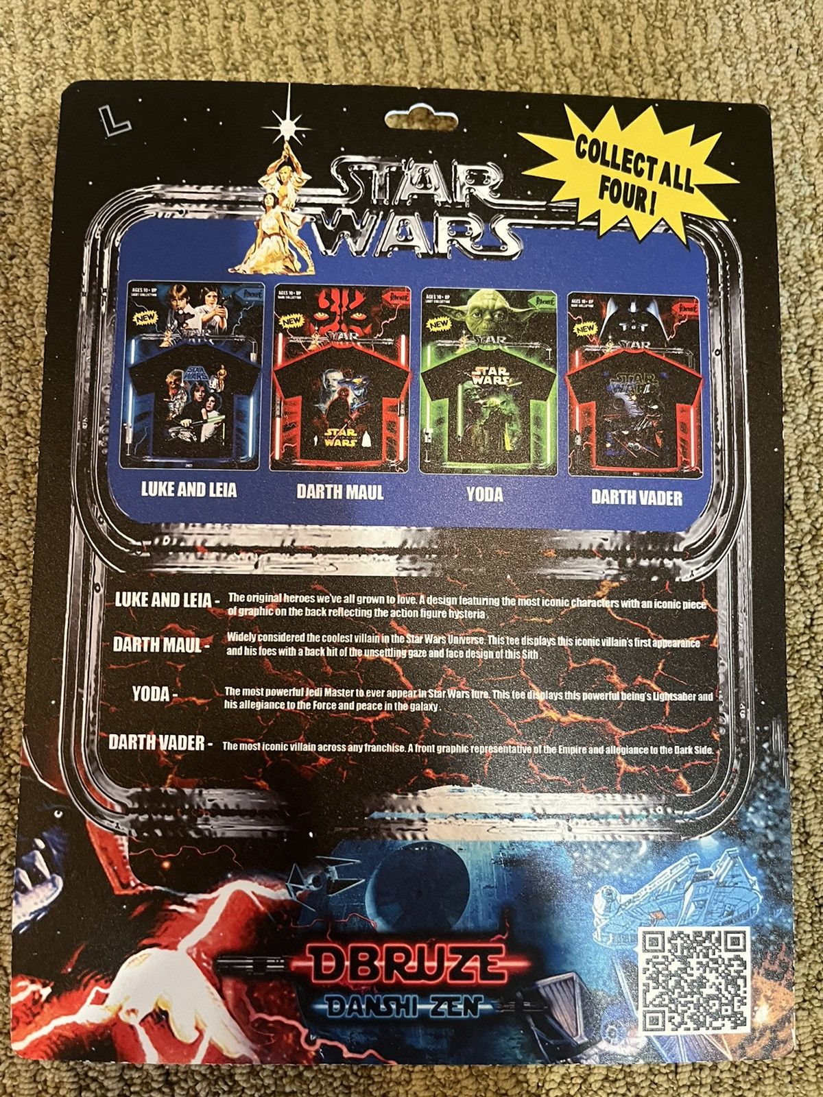 Other Dbruze StarWars Yoda tee Size US L / EU 52-54 / 3 - 2 Thumbnail