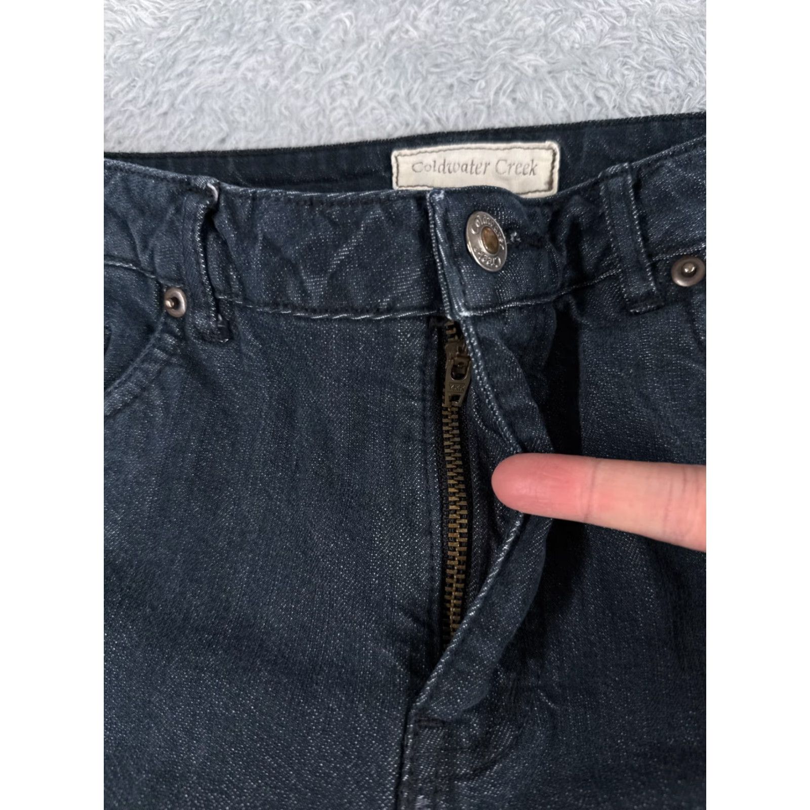 Coldwater Creek Coldwater Creek Jeans Womens Bootcut Denim Blue 6 Dark Wash 26x29 5-Pocket Stretch Mid Rise Size 28" / US 6 / IT 42 - 5 Thumbnail