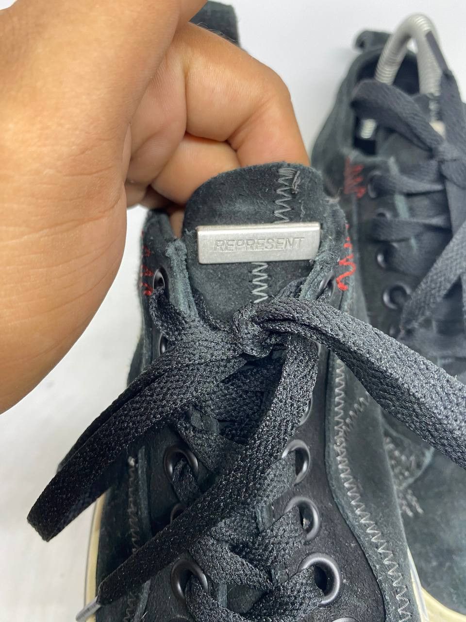 Represent Clo. represent sneakers black made in italy Size US 10 / EU 43 - 7 Thumbnail
