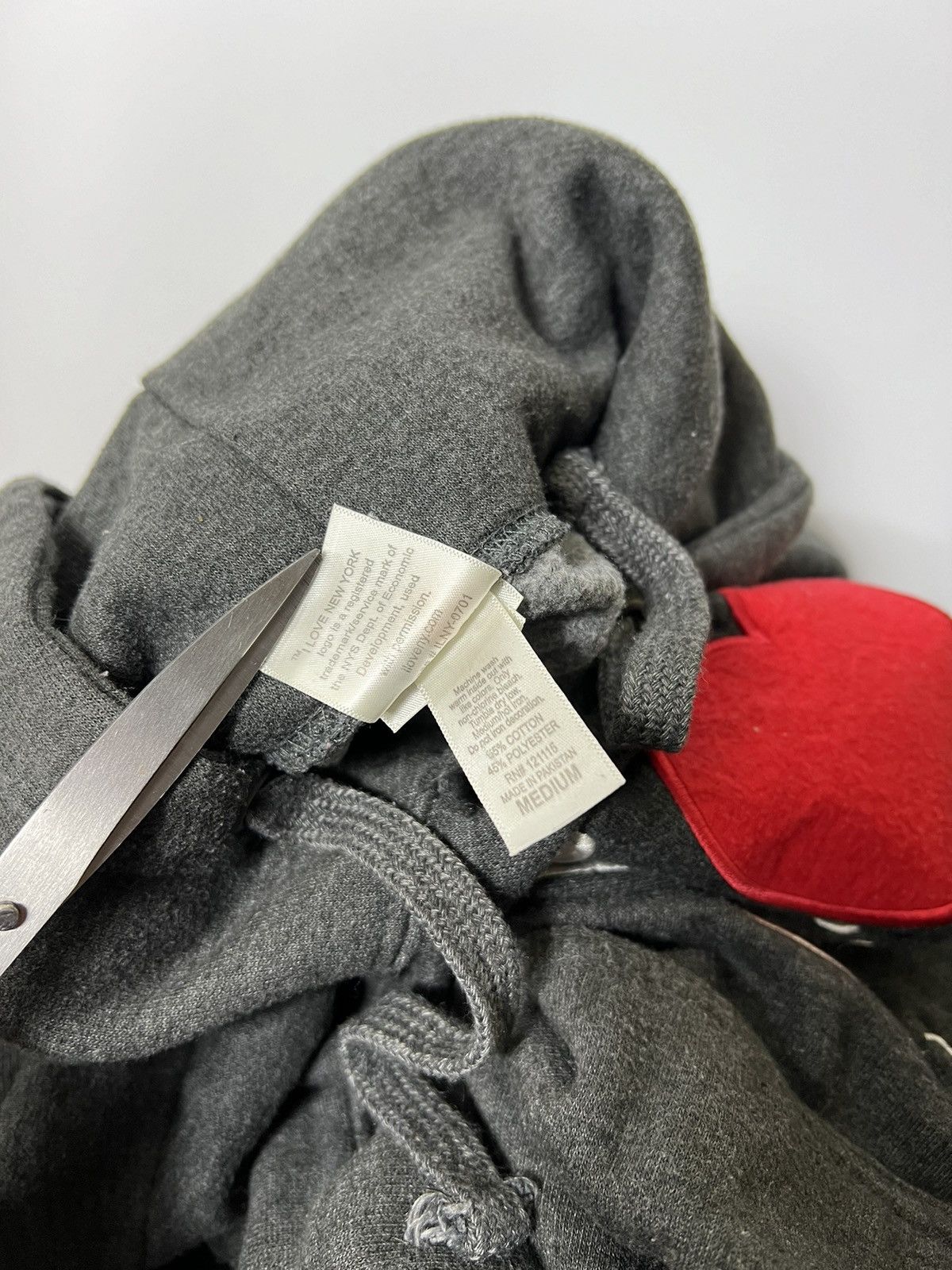 I Love NY × Vintage Vintage I Love NY hoodie Size US M / EU 48-50 / 2 - 4 Thumbnail