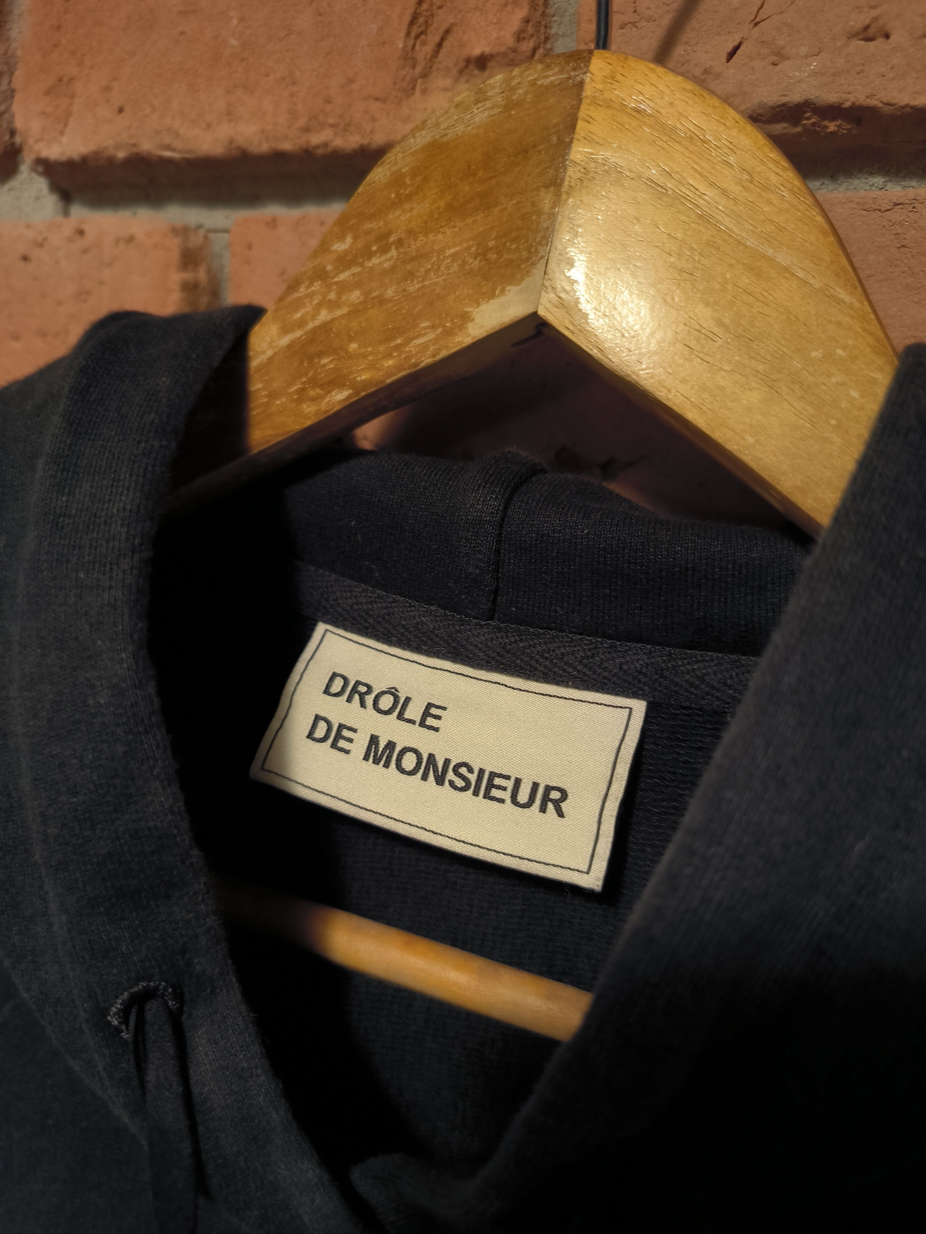 Drole De Monsieur Drole de Monsieur Hoodie Not From Paris Madame Logo Black Size XS / US 0-2 / IT 36-38 - 4 Thumbnail