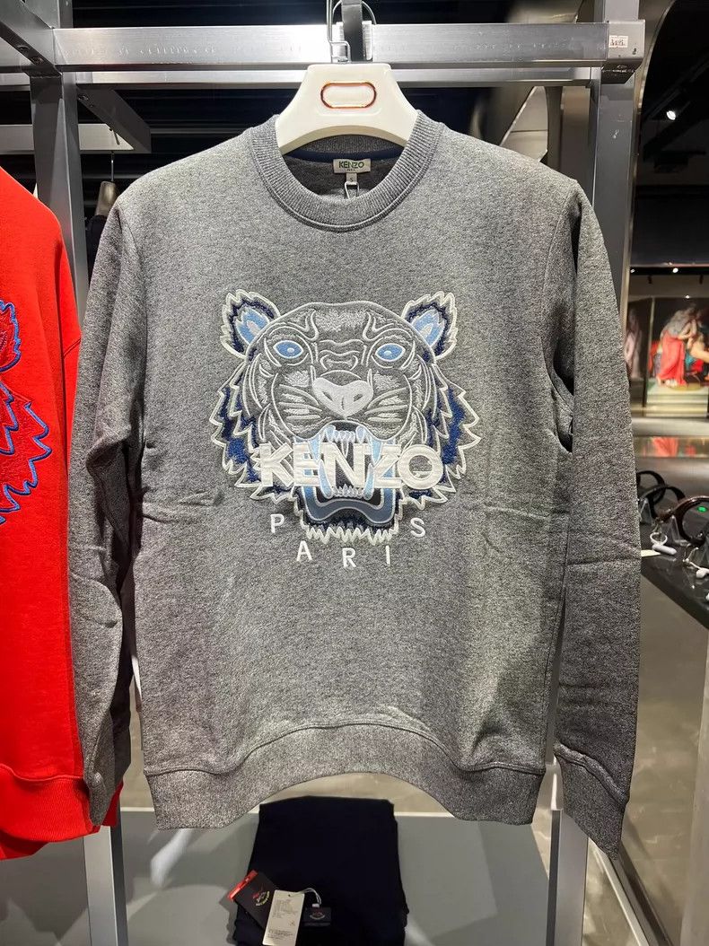 Kenzo KENZO Tiger head embroidery hoodie Size US S / EU 44-46 / 1 - 1 Thumbnail