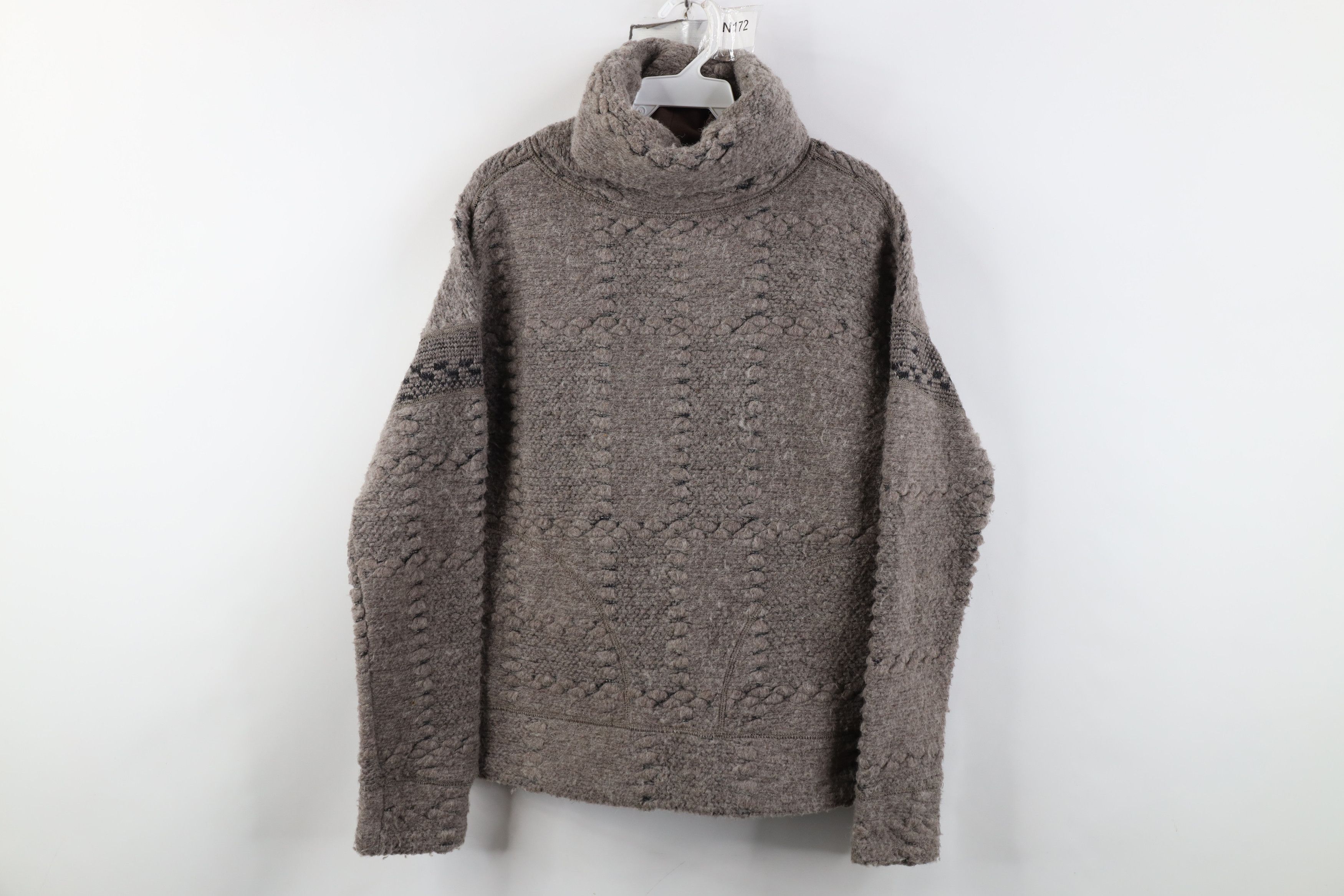 Prana prAna Chunky Wool Blend Crestland Turtleneck Sweater Size S / US 4 / IT 40 - 1 Thumbnail