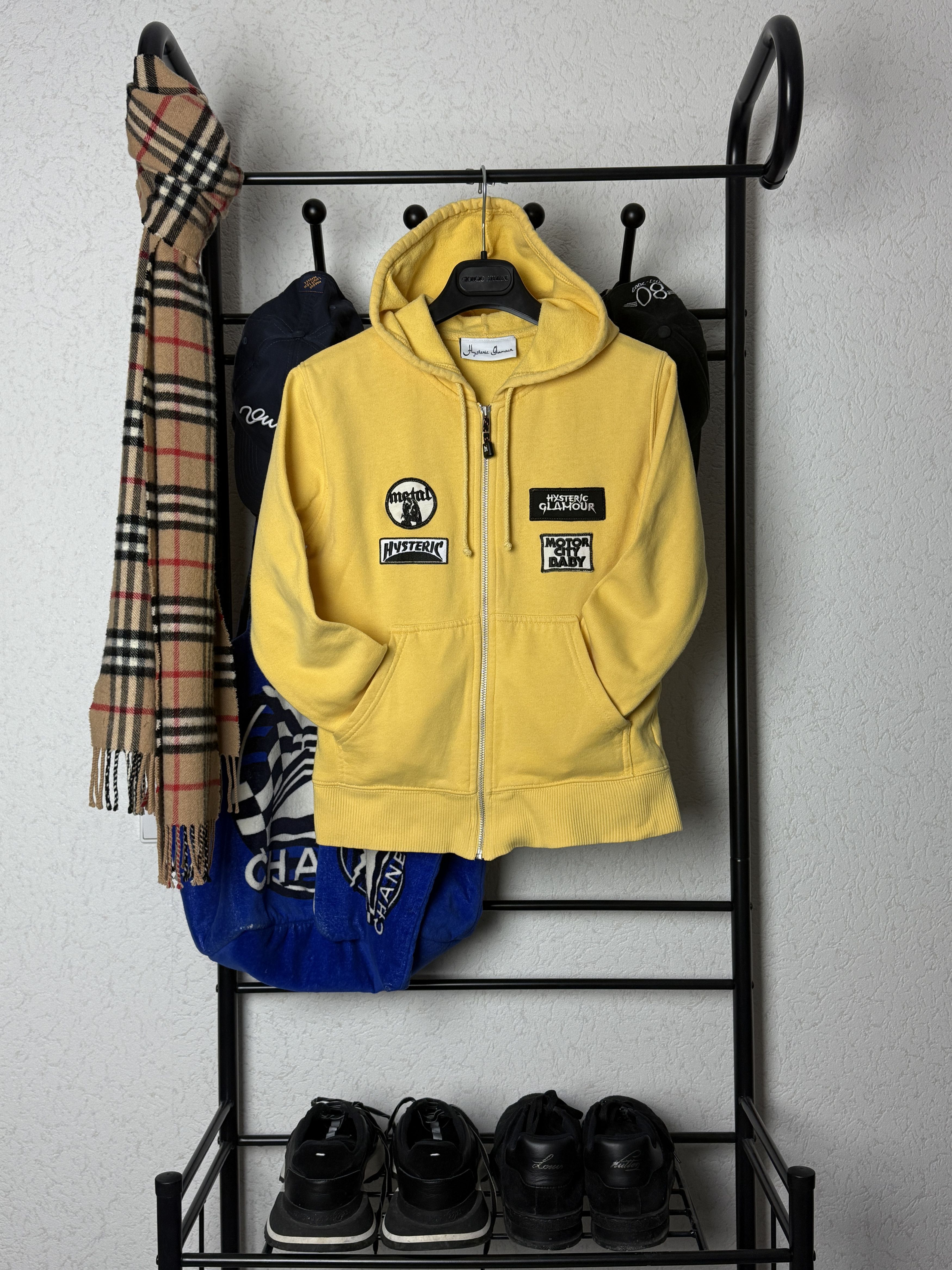 Hysteric Glamour Hysteric Glamour patch zip hoodie Size S / US 4 / IT 40 - 1 Thumbnail