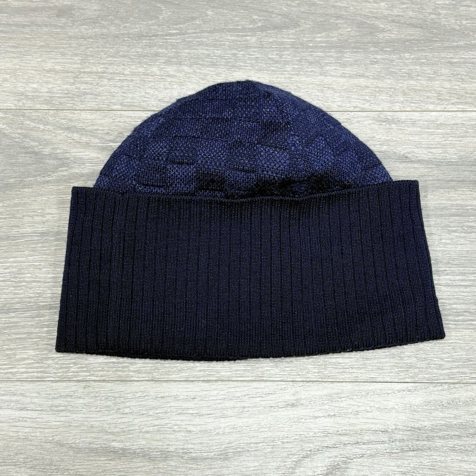 Louis Vuitton Louis Vuitton Wool Petit Damier Beanie ' Navy ' | GOOD COND! Size ONE SIZE - 6 Thumbnail
