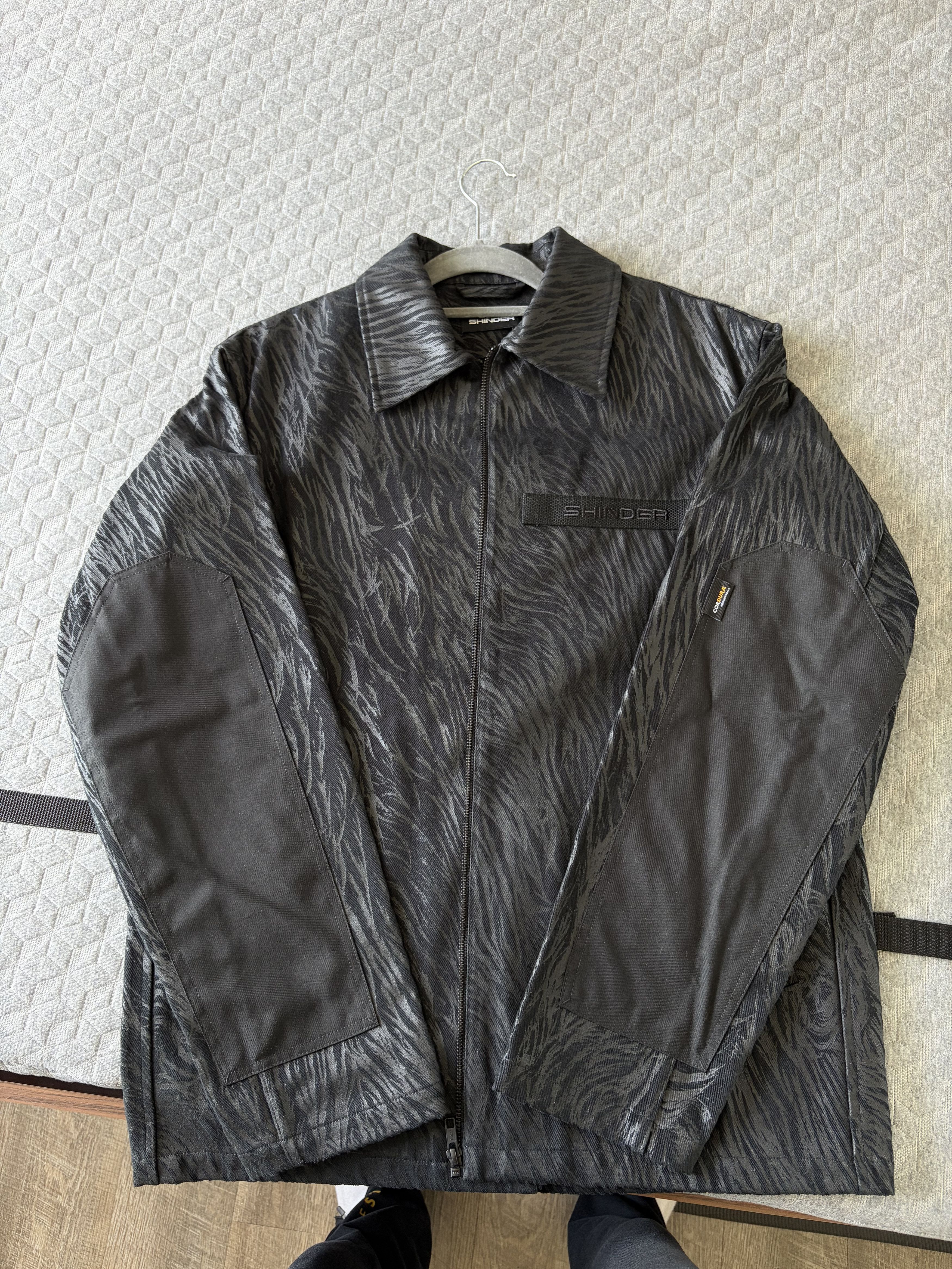 Other Olly Shinder SS25 Gardiner Blouson Jacket Blackcam (Runway) Size US M / EU 48-50 / 2 - 3 Thumbnail