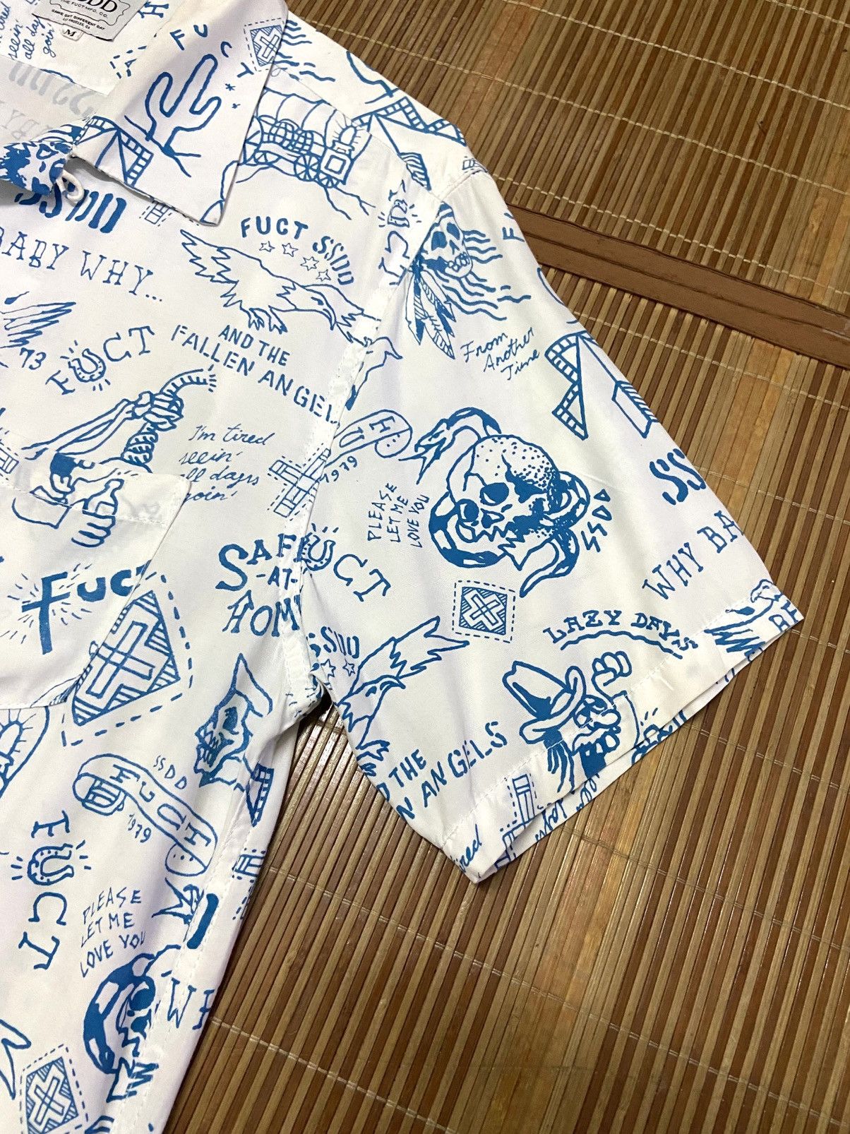 FUCT FUCT SSDD OVERPRINT SHIRT Size US M / EU 48-50 / 2 - 10 Thumbnail