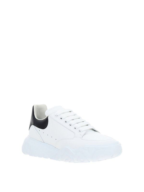 Alexander McQueen o1w1db10725 Court Trainer in White Size US 11.5 / EU 44-45 - 2 Thumbnail