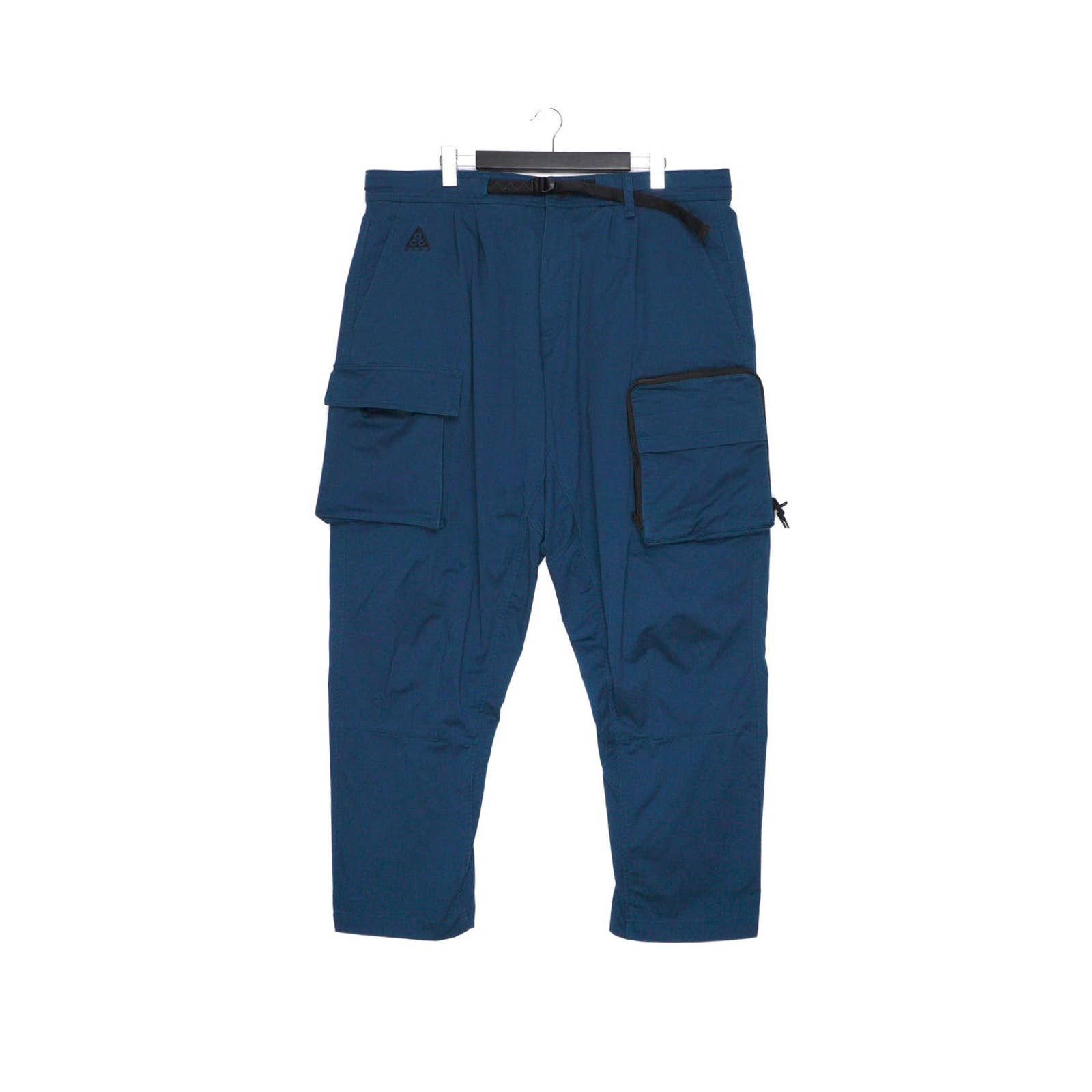 image of Nike Acg Ss2018 Woven Cargo Multi Pocket Navy Blue Pants, Men's (Size 38)