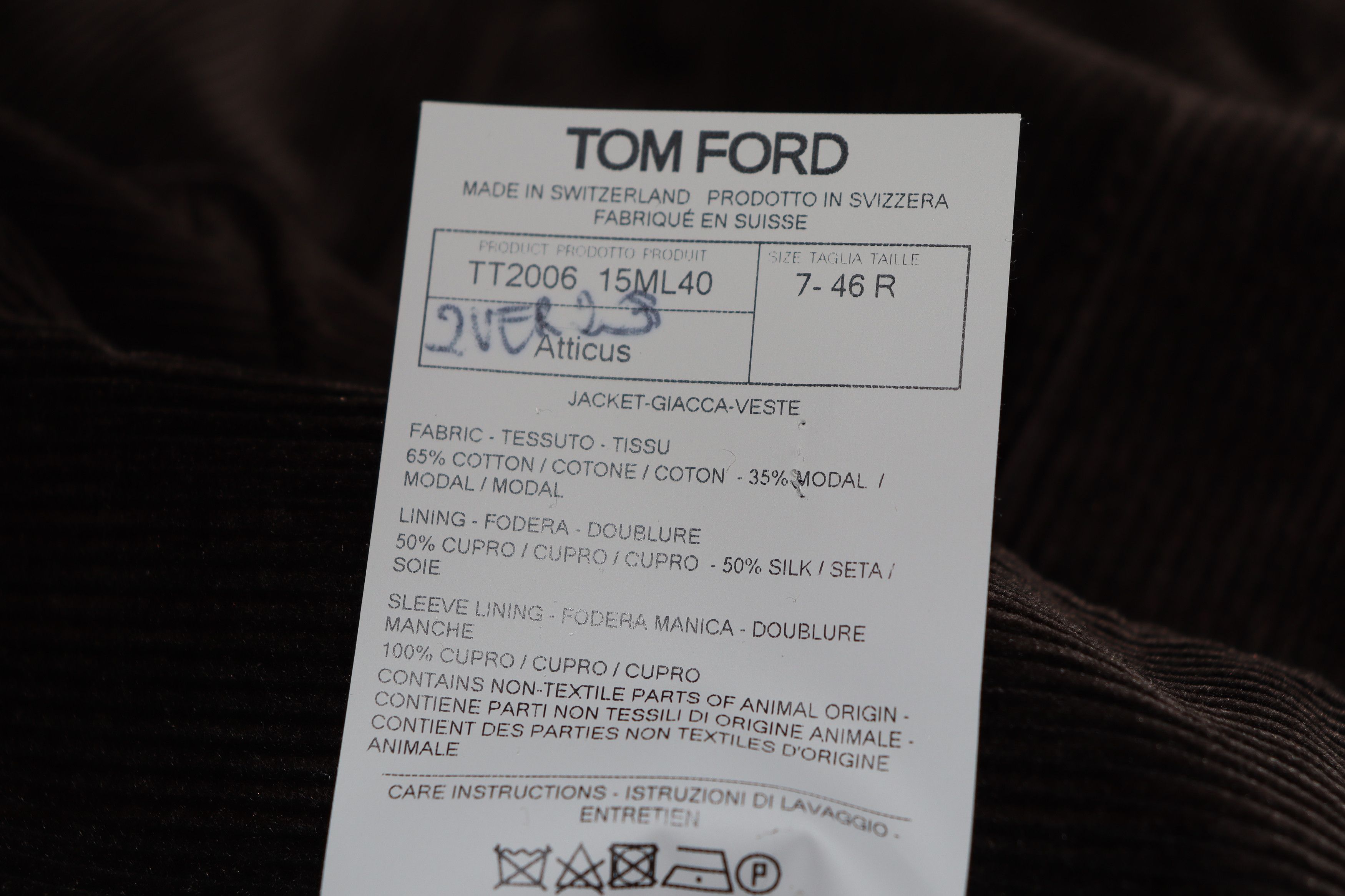 Tom Ford o1rshd1 Blazer Jacket in Brown Size US S / EU 44-46 / 1 - 12 Thumbnail