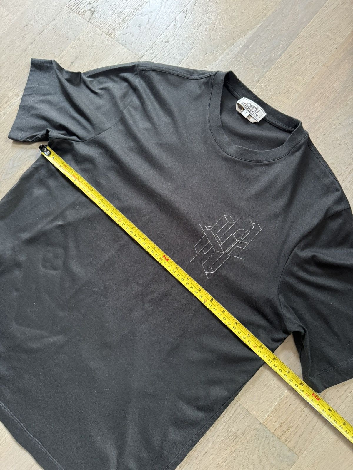 Hermes HERMES tshirt STUDY PHOTOS FOR REAL TAPE MEASUREMENTS & FIT Size US S / EU 44-46 / 1 - 5 Thumbnail
