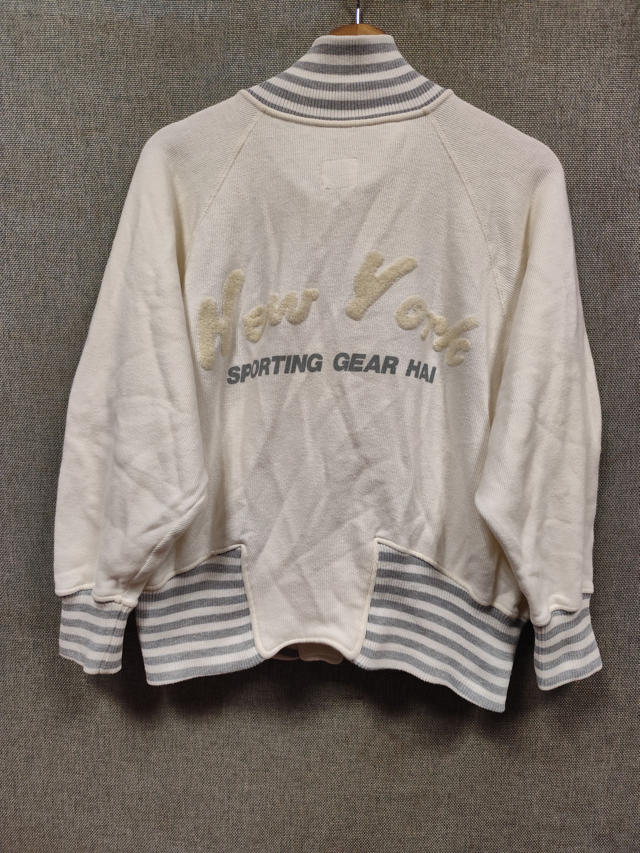 Hai Sporting Gear × Issey Miyake × Japanese Brand Sweatshirt zipper sporting gear hai new york Size US M / EU 48-50 / 2 - 1 Thumbnail