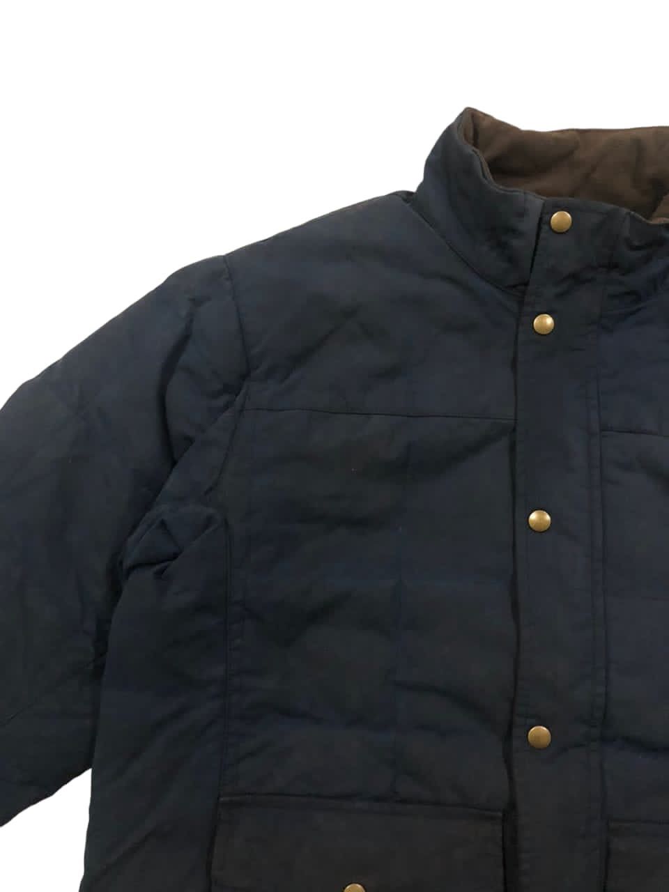 L.L. Bean LLBEAN Goose Down Quilted Waxed Zipper Jacket Size US S / EU 44-46 / 1 - 5 Thumbnail