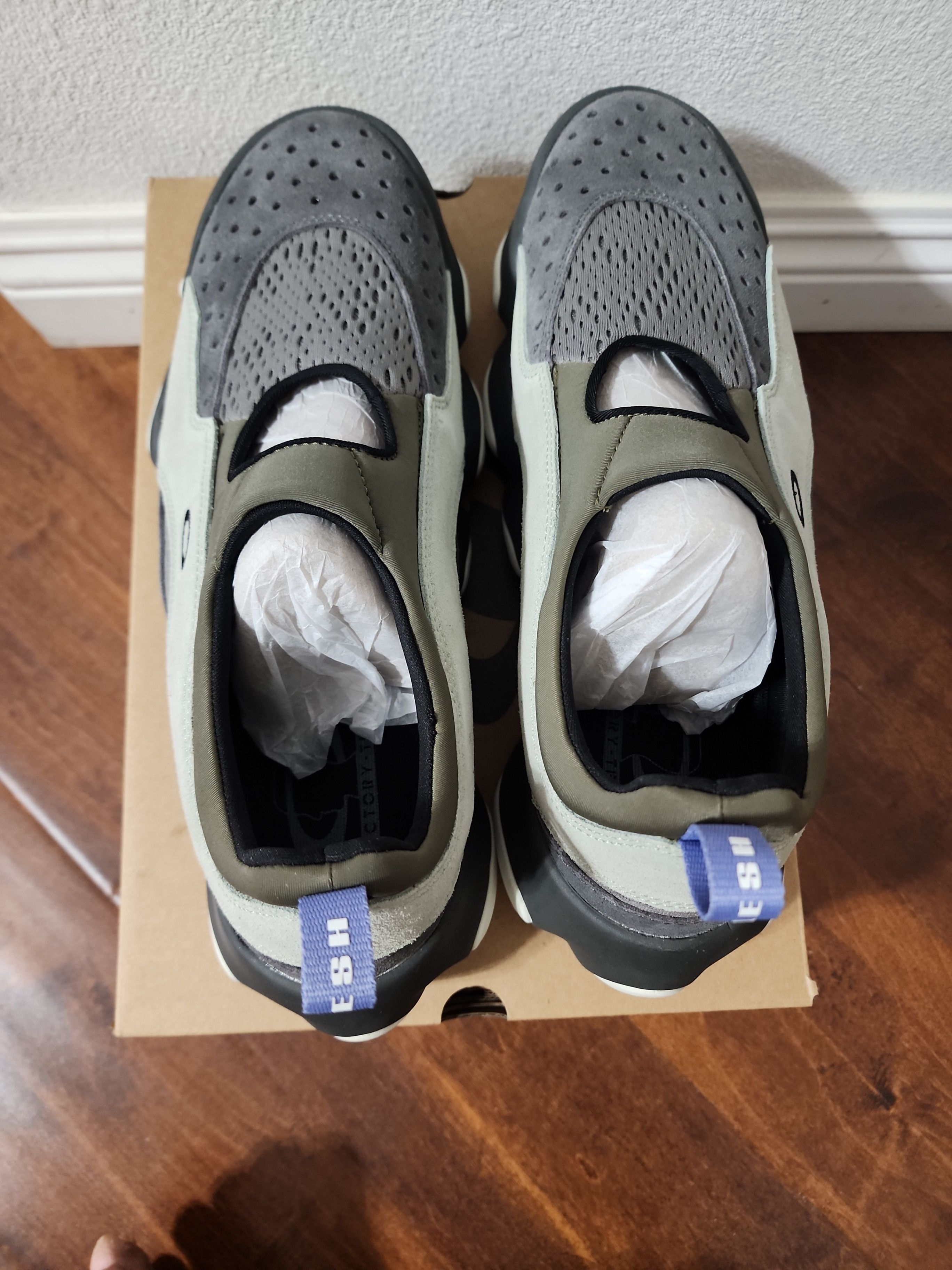 Brain Dead × Oakley Oakley Brain Dead Factory Team Flesh Sandal Iron Brown Grey Size US 12.5 / EU 45-46 - 6 Thumbnail