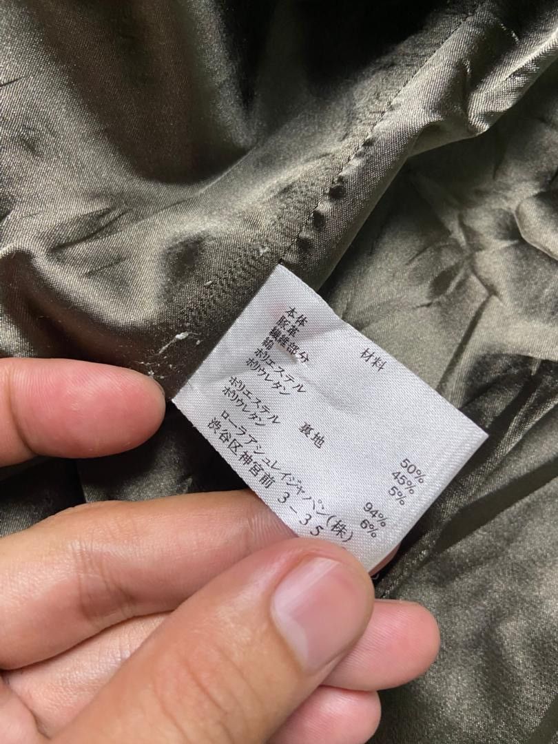 Japanese Brand Laura Ashley Versatile Suede Biker Jacket (192) Size XS / US 0-2 / IT 36-38 - 3 Thumbnail