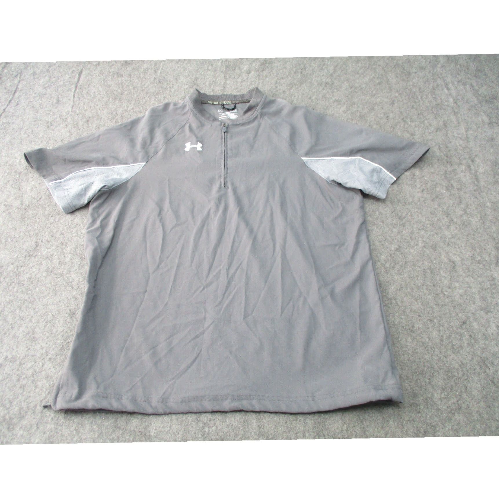 Under Armour Premium Mens Small Gray Short Sleeve Pullover Shirt for Outdoor Active Workouts by Under Armour Grailed