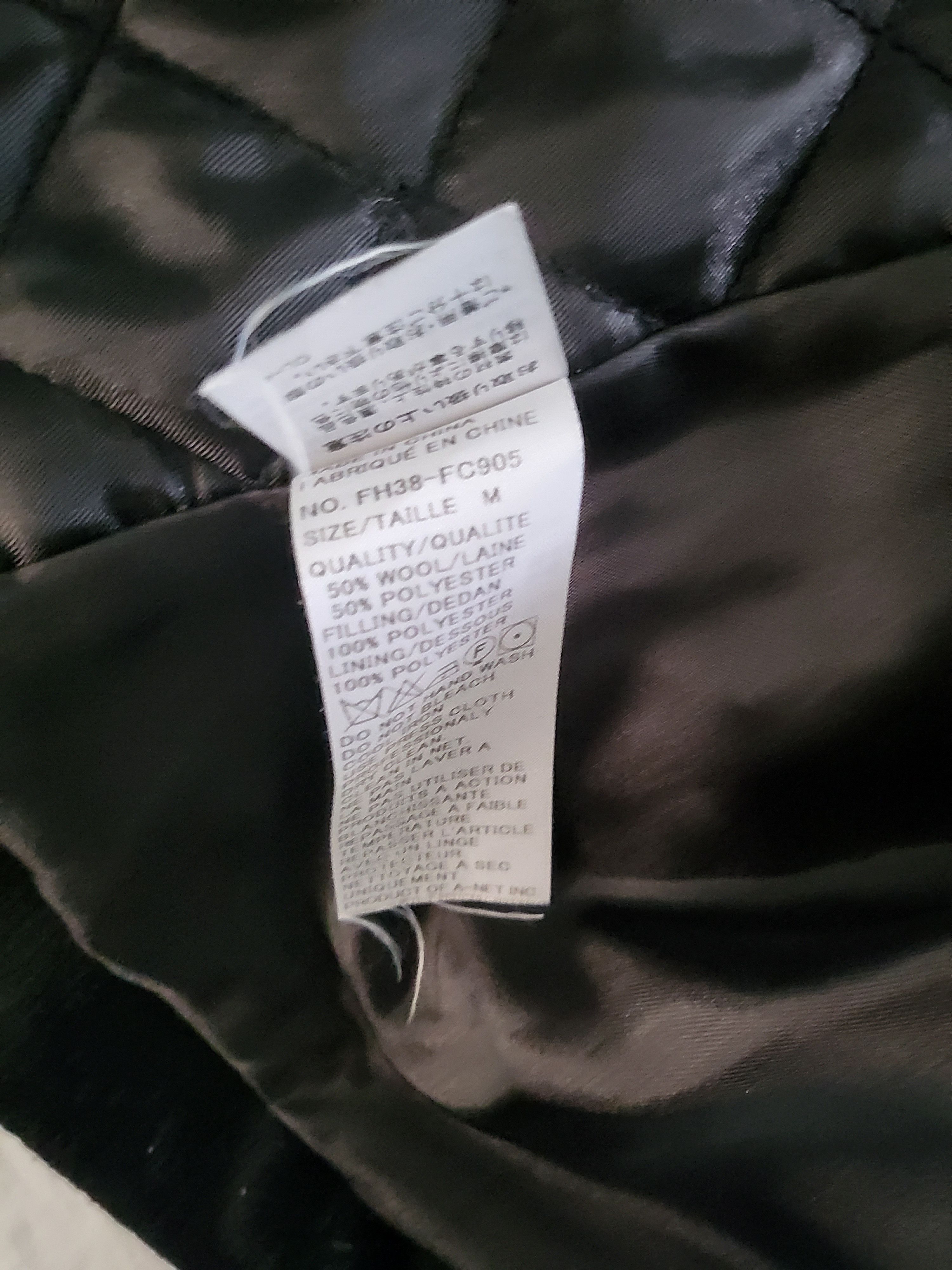 Final Home Quilted Wool Biker Jacket Size US M / EU 48-50 / 2 - 7 Thumbnail