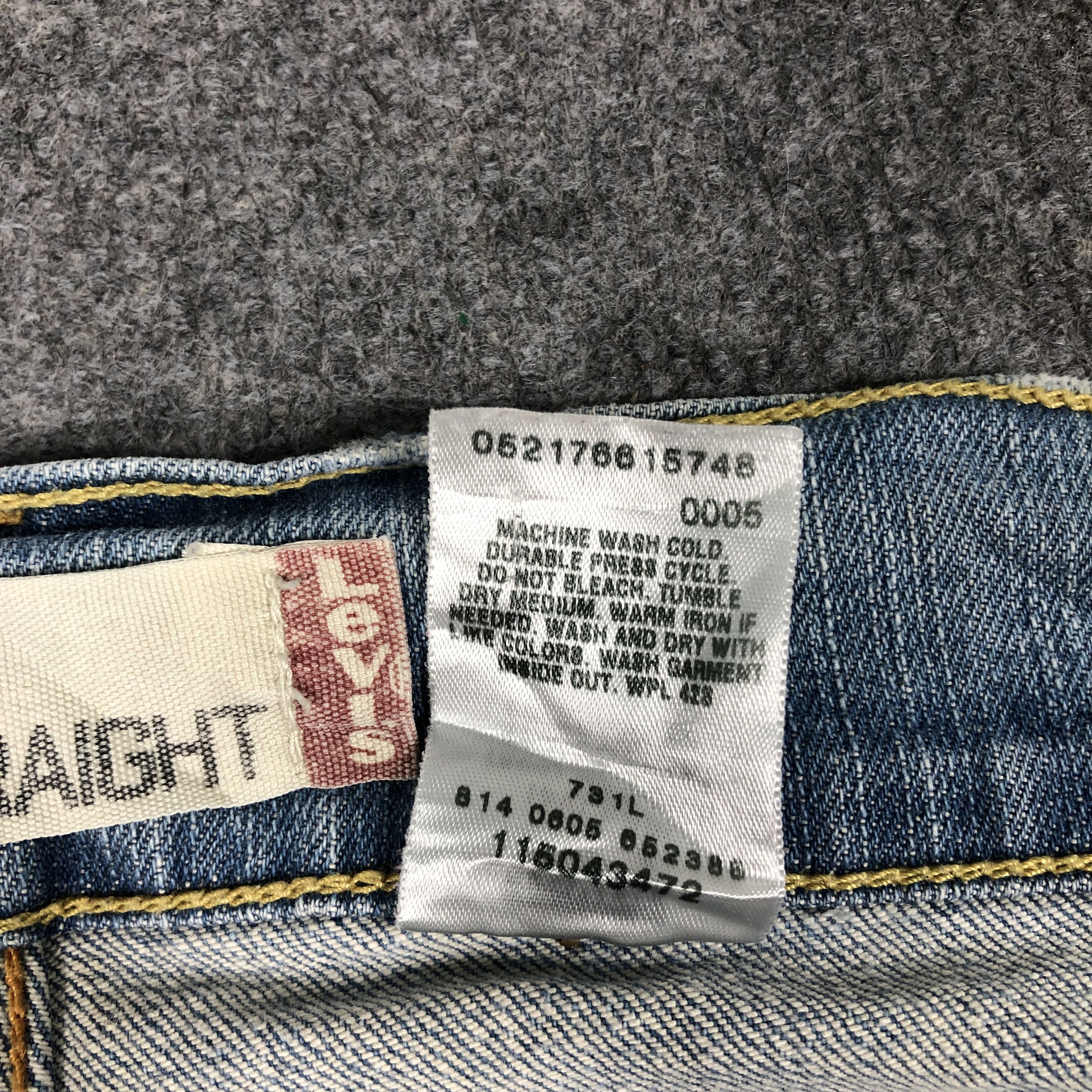 Levi's × Vintage Womens Vintage Levis 504 Jeans Slouch Straight L1104W Size 32" / US 10 / IT 46 - 12 Thumbnail