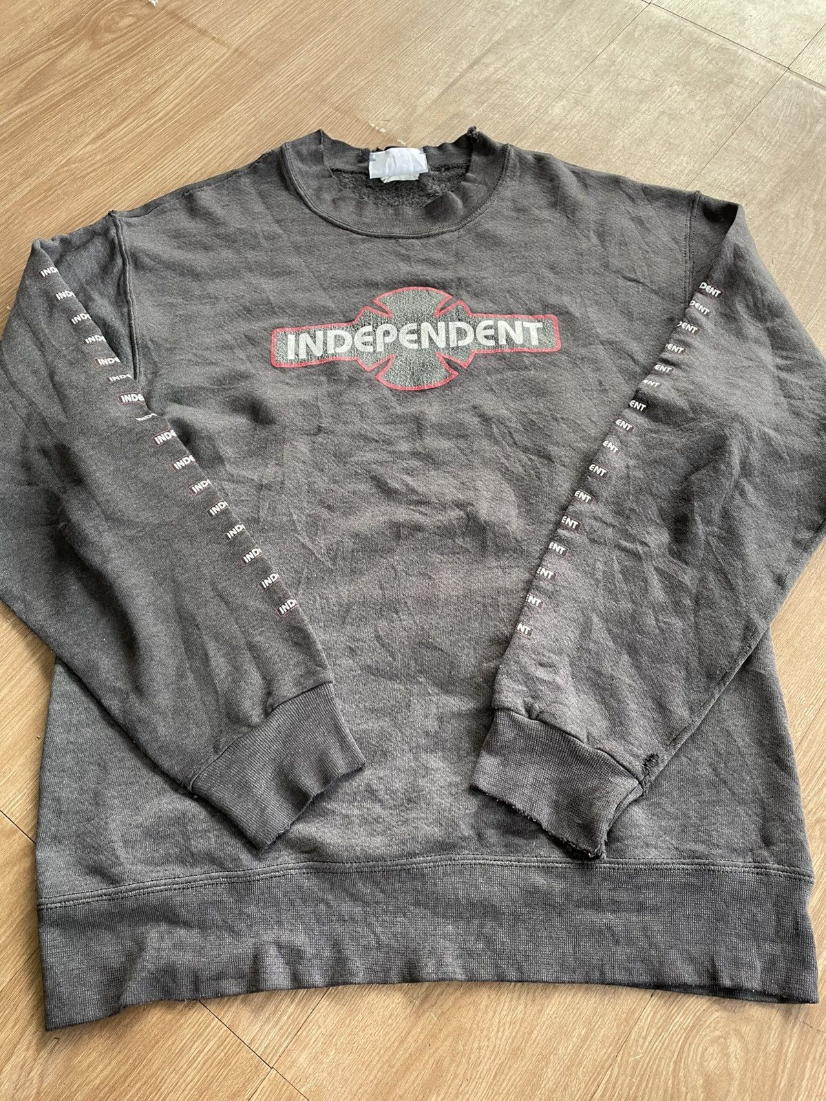 Italia Independent Vintage Independent spell out sweatshirt Size US L / EU 52-54 / 3 - 1 Thumbnail