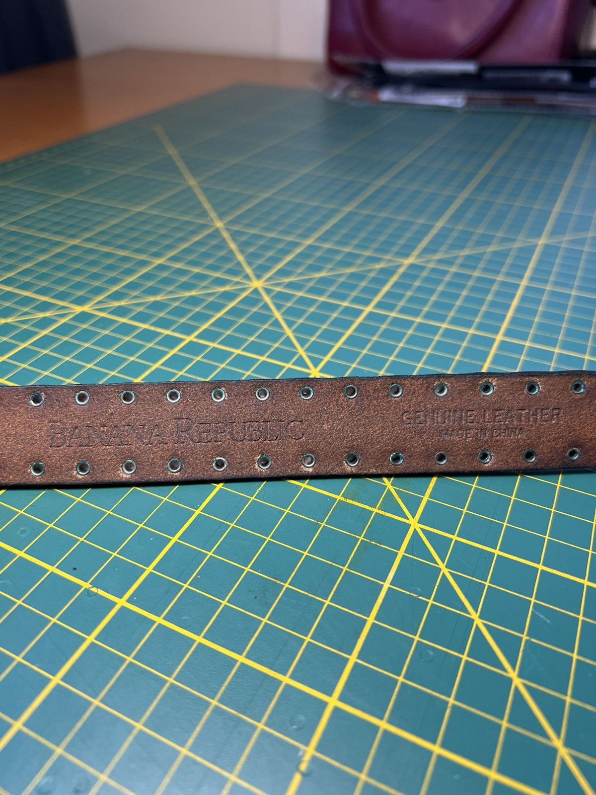 Vintage Vintage studded genuine leather belt Size ONE SIZE - 11 Thumbnail