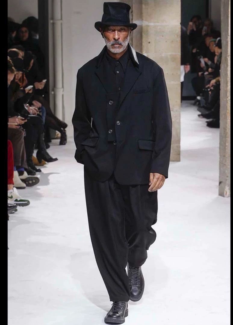 Yohji Yamamoto Yohji Yamamoto size 2 17aw Show Suit Pants Pants Casual Pa Size US 28 / EU 44 - 1 Thumbnail