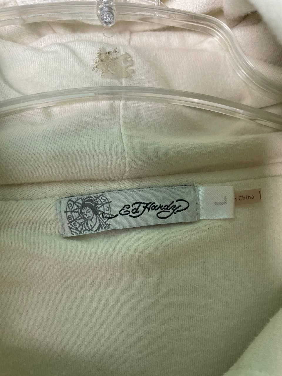 Christian Audigier × Ed Hardy Vintage Y2K streetwear AvantGarde Ed hardy zip hoodie Size L / US 10 / IT 46 - 3 Thumbnail