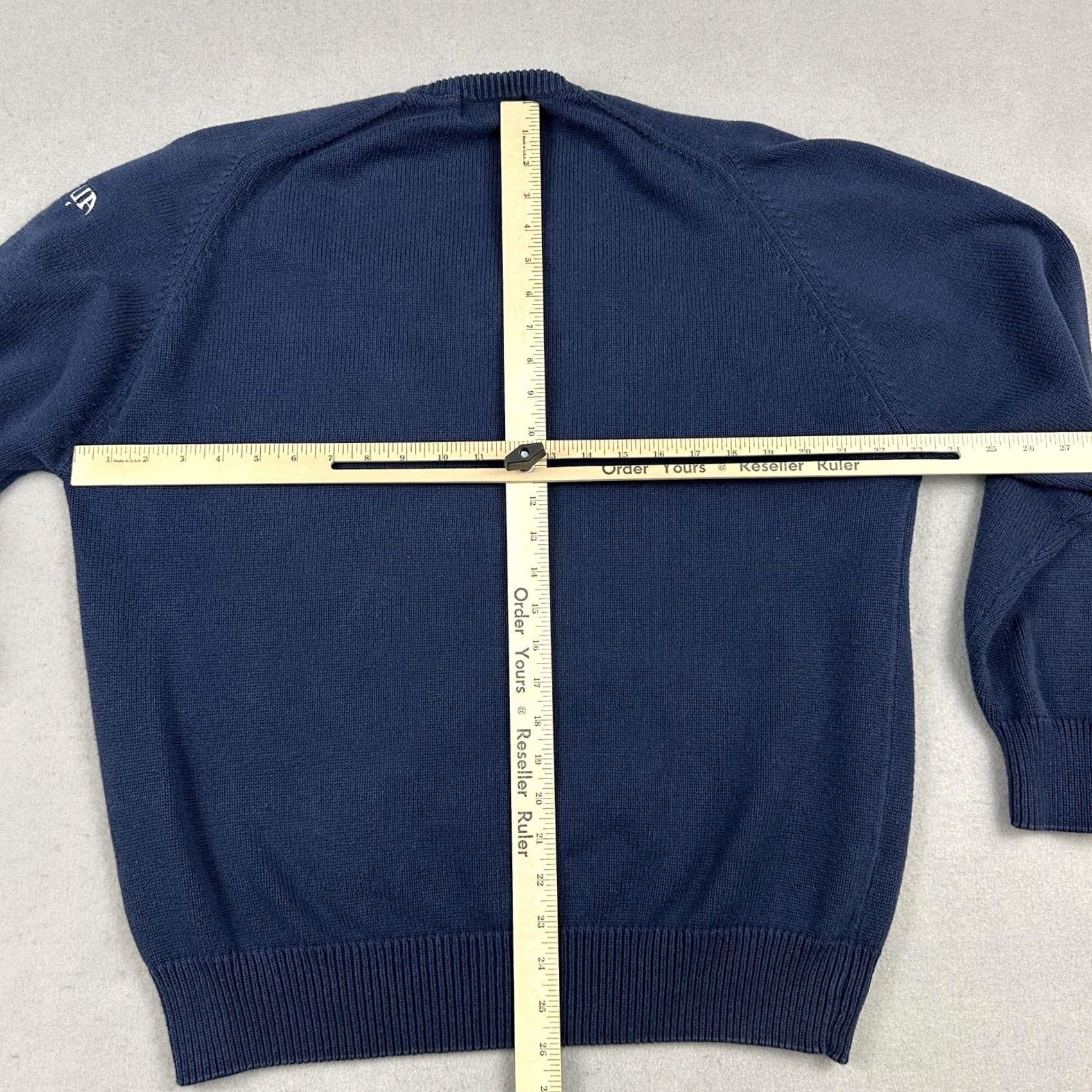 Vintage VINTAGE Antigua Sport Sweater Men L Blue V Neck Pullover NBC Sports Golf L Mens Pullover Knit Sweater Size US L / EU 52-54 / 3 - 6 Thumbnail