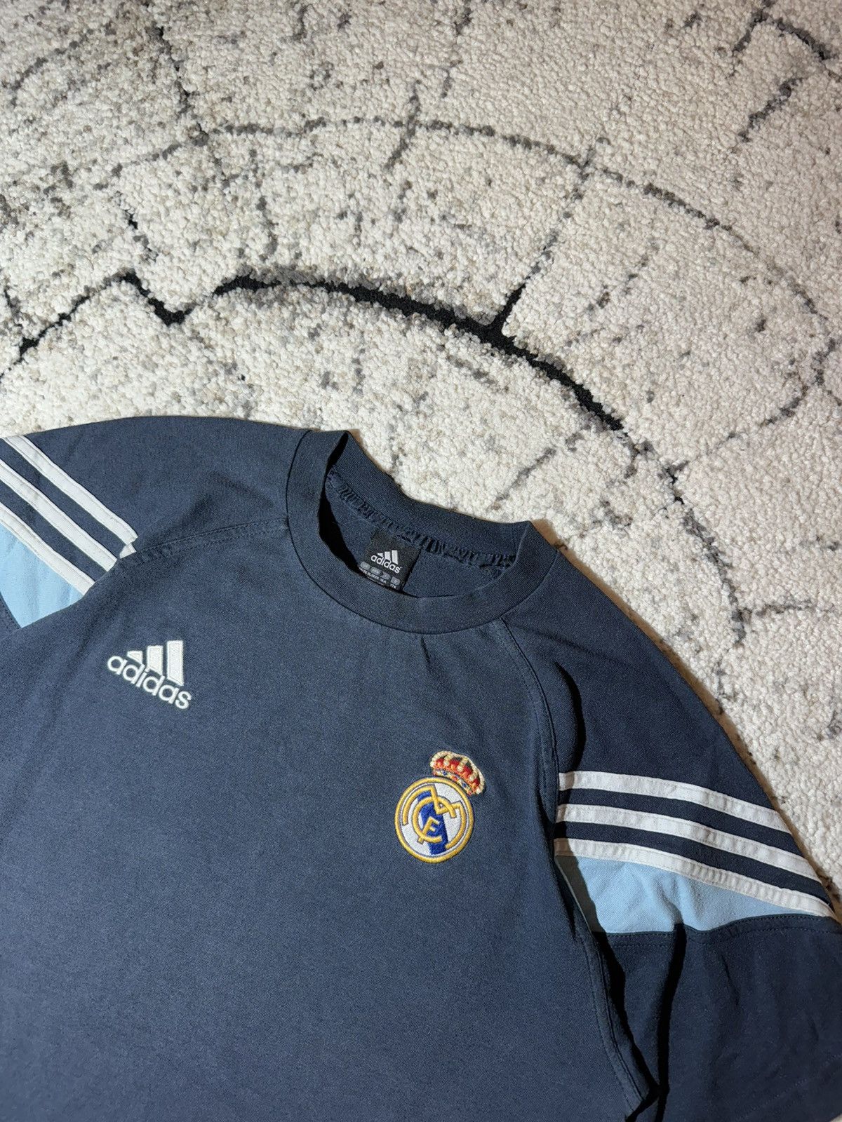 Adidas × Vintage Vintage Real Madrid Adidas Training T Shirt Small size Size US S / EU 44-46 / 1 - 4 Thumbnail