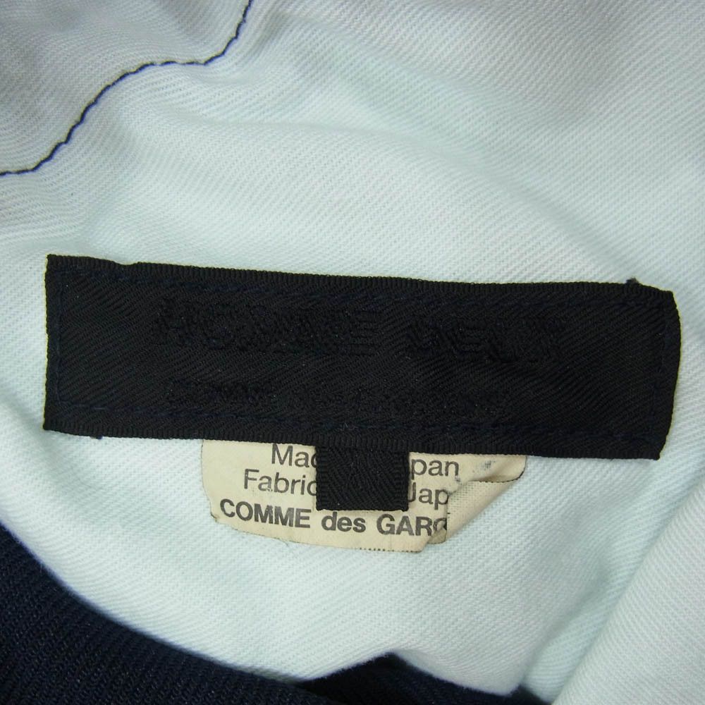 Comme des Garcons Homme Deux Zip Design Polyester Pants Size US 28 / EU 44 - 3 Thumbnail