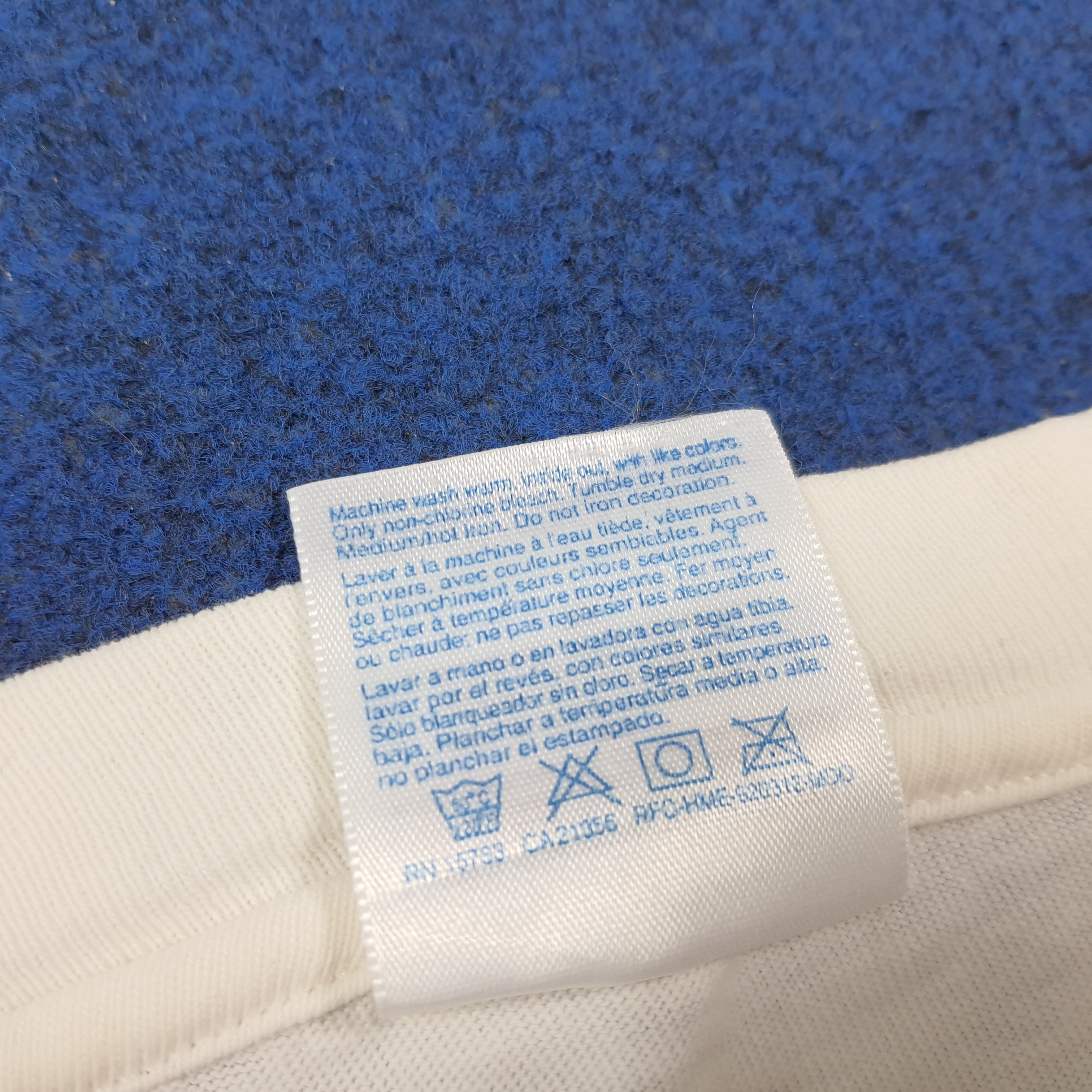 Hanes Vintage 90s Adventure of TinTin Single Stitch Tshirt C285N19 Size US XL / EU 56 / 4 - 6 Thumbnail