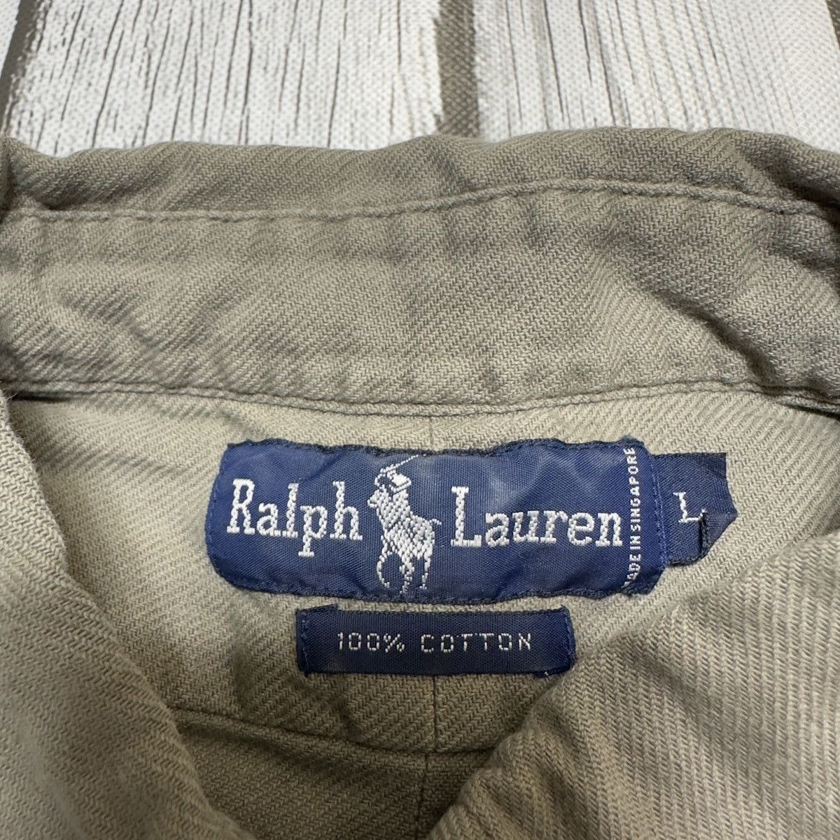 Ralph Lauren × Vintage Vintage Ralph Lauren shirt Size US L / EU 52-54 / 3 - 4 Thumbnail