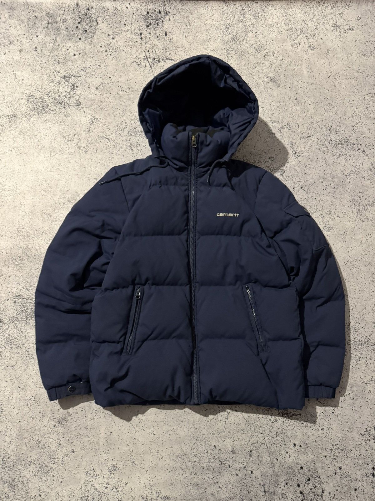 Carhartt Vintage 90x Carhartt Alaska Jacket Mens Blue Size US M / EU 48-50 / 2 - 3 Thumbnail